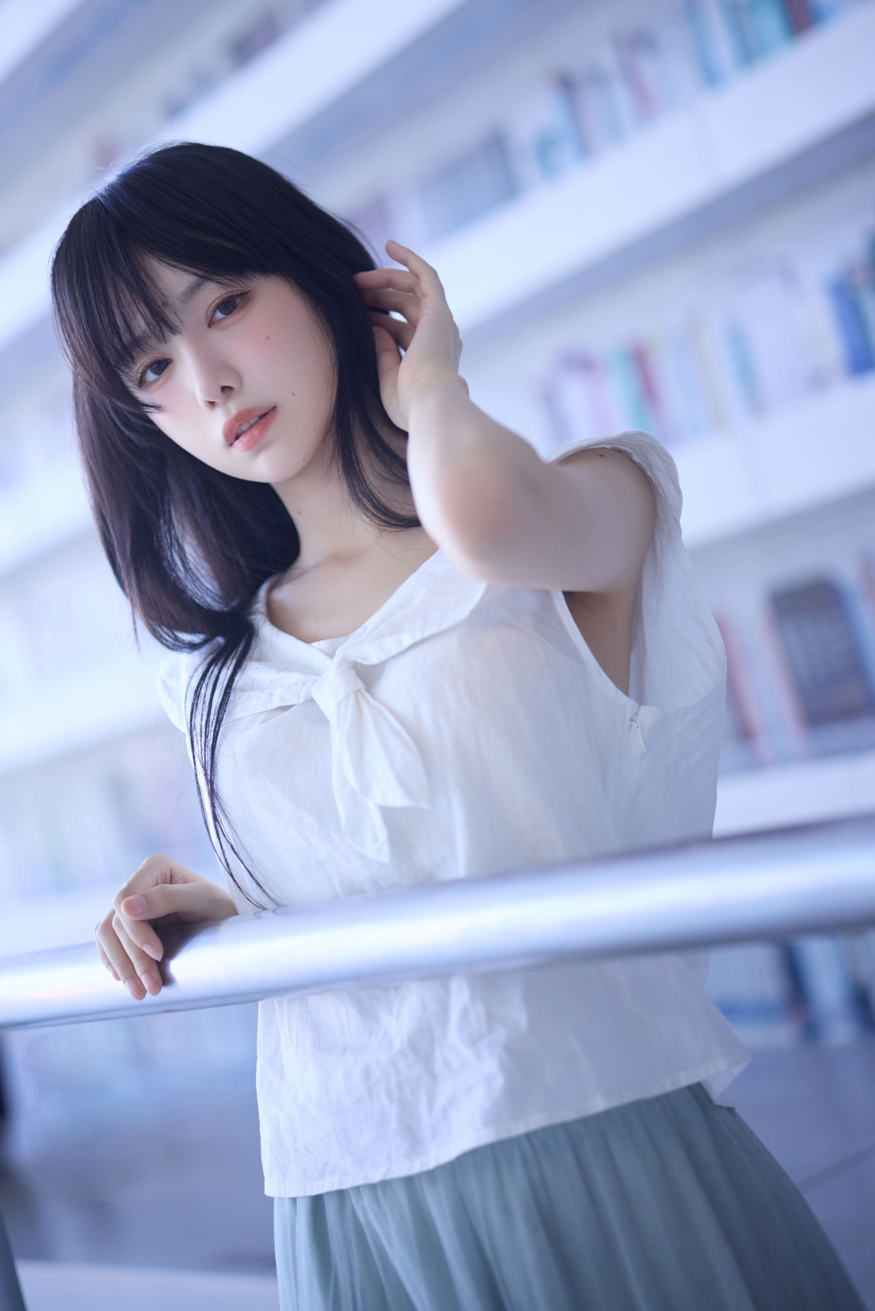 Shika小鹿鹿 - 图书馆/(16P)