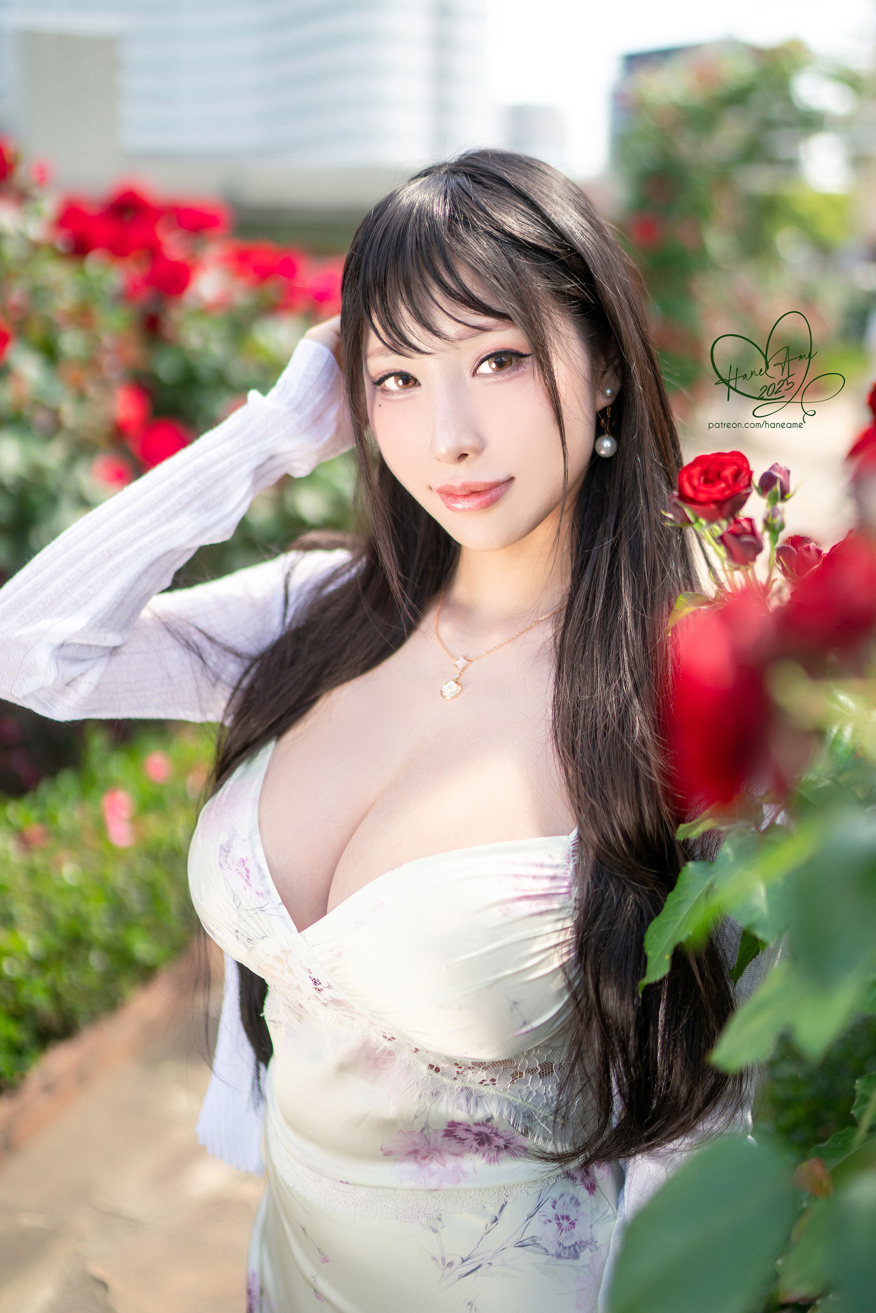 Hane Ame 雨波 写真 - 玫瑰刚好绽放/(11P)