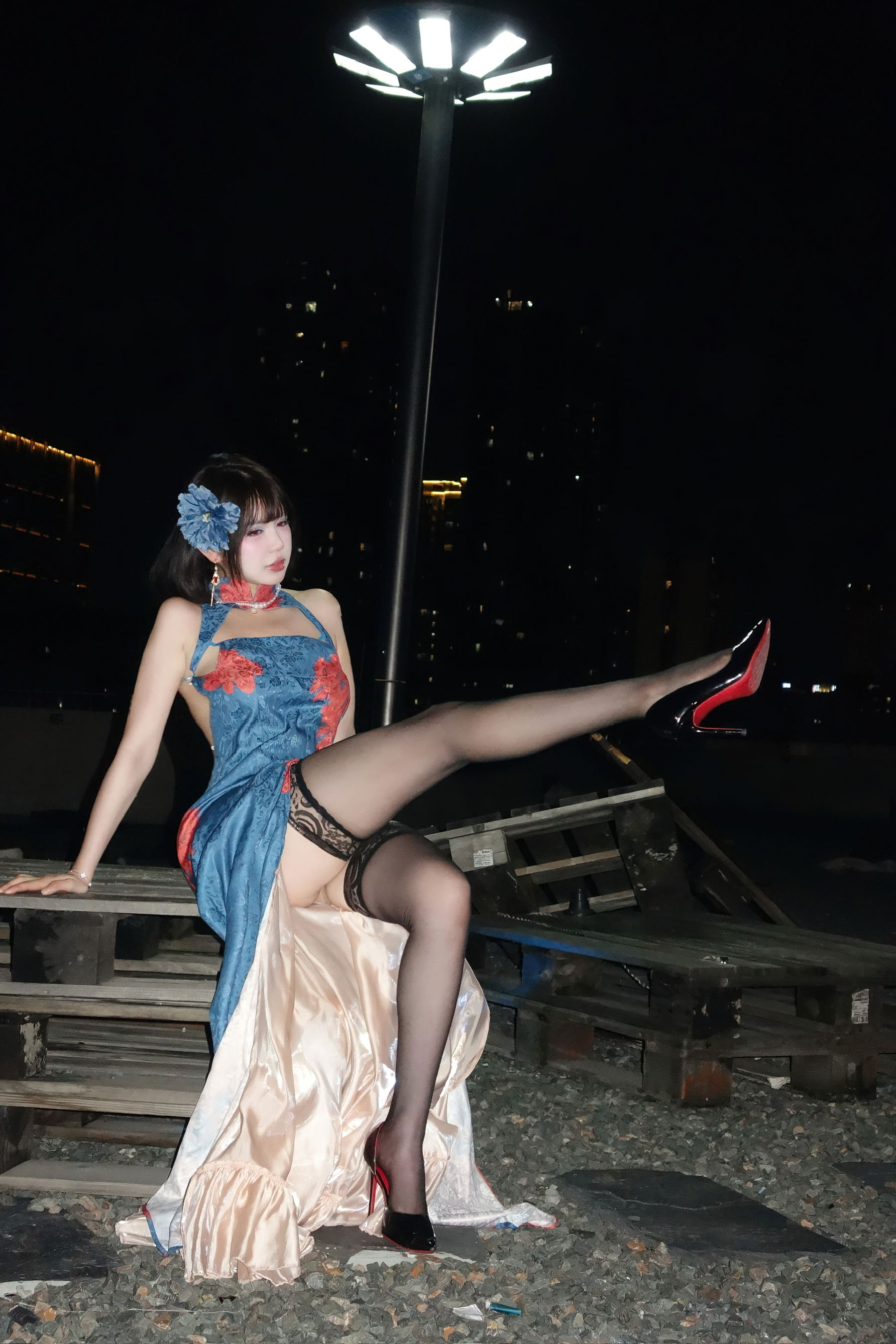 Tina很妖孽呀 - 碧蓝航线 建武 旗袍/(39P)