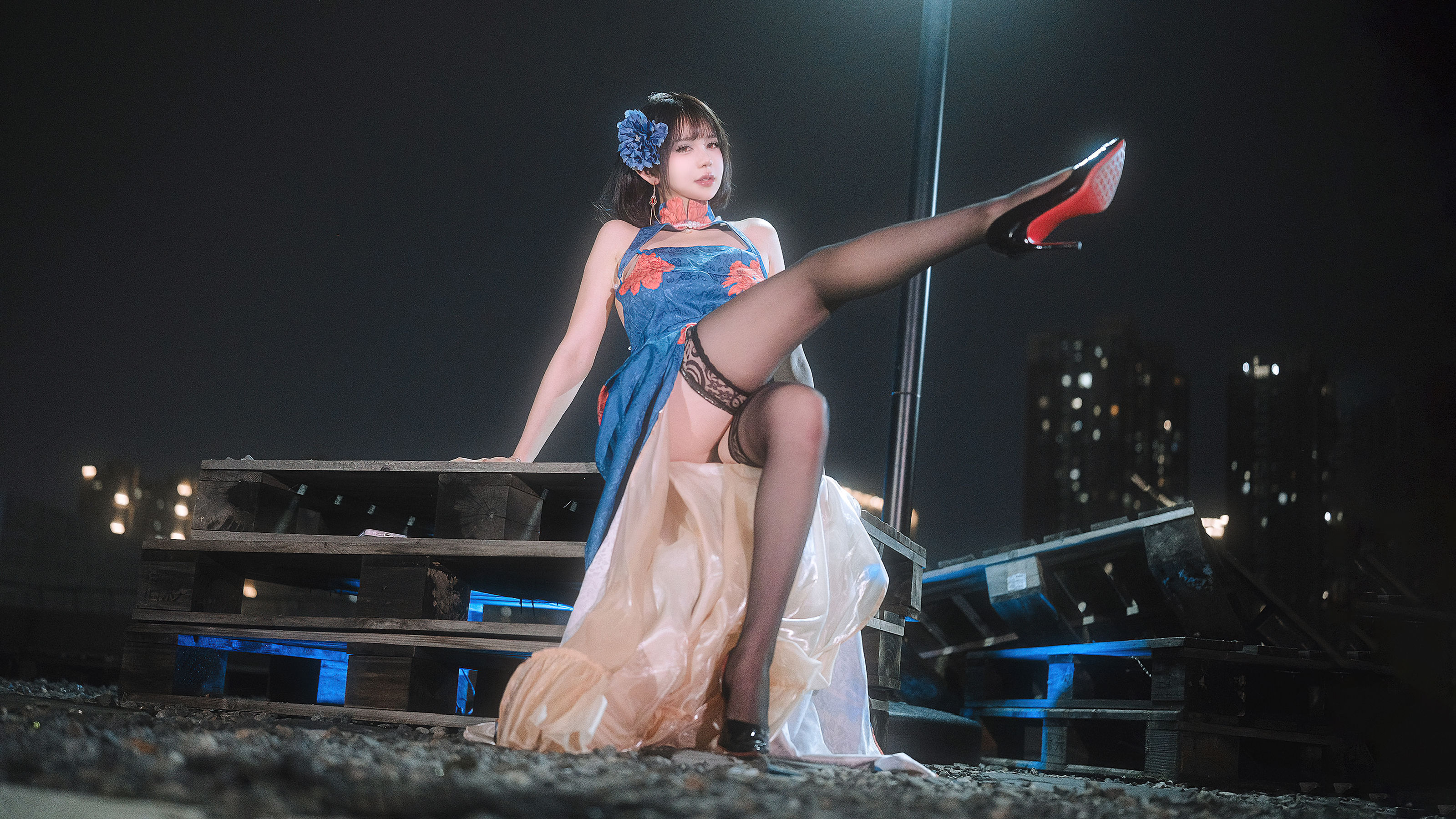 Tina很妖孽呀 - 碧蓝航线 建武 旗袍/(39P)