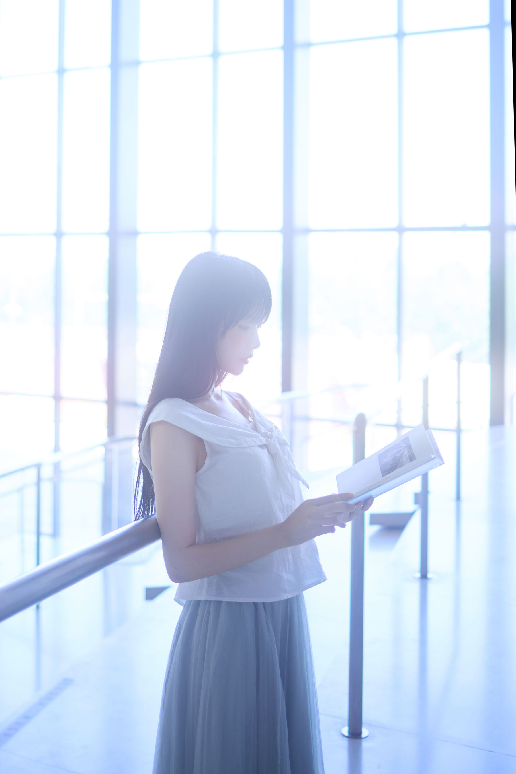 Shika小鹿鹿 - 图书馆/(16P)