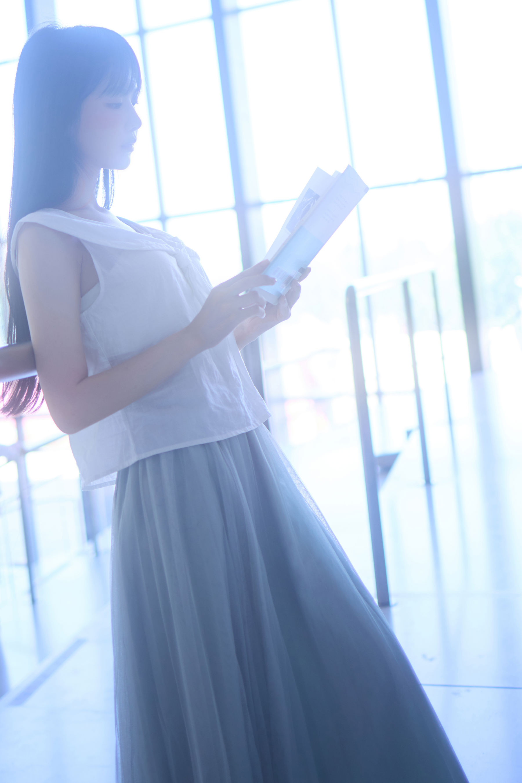 Shika小鹿鹿 - 图书馆/(16P)