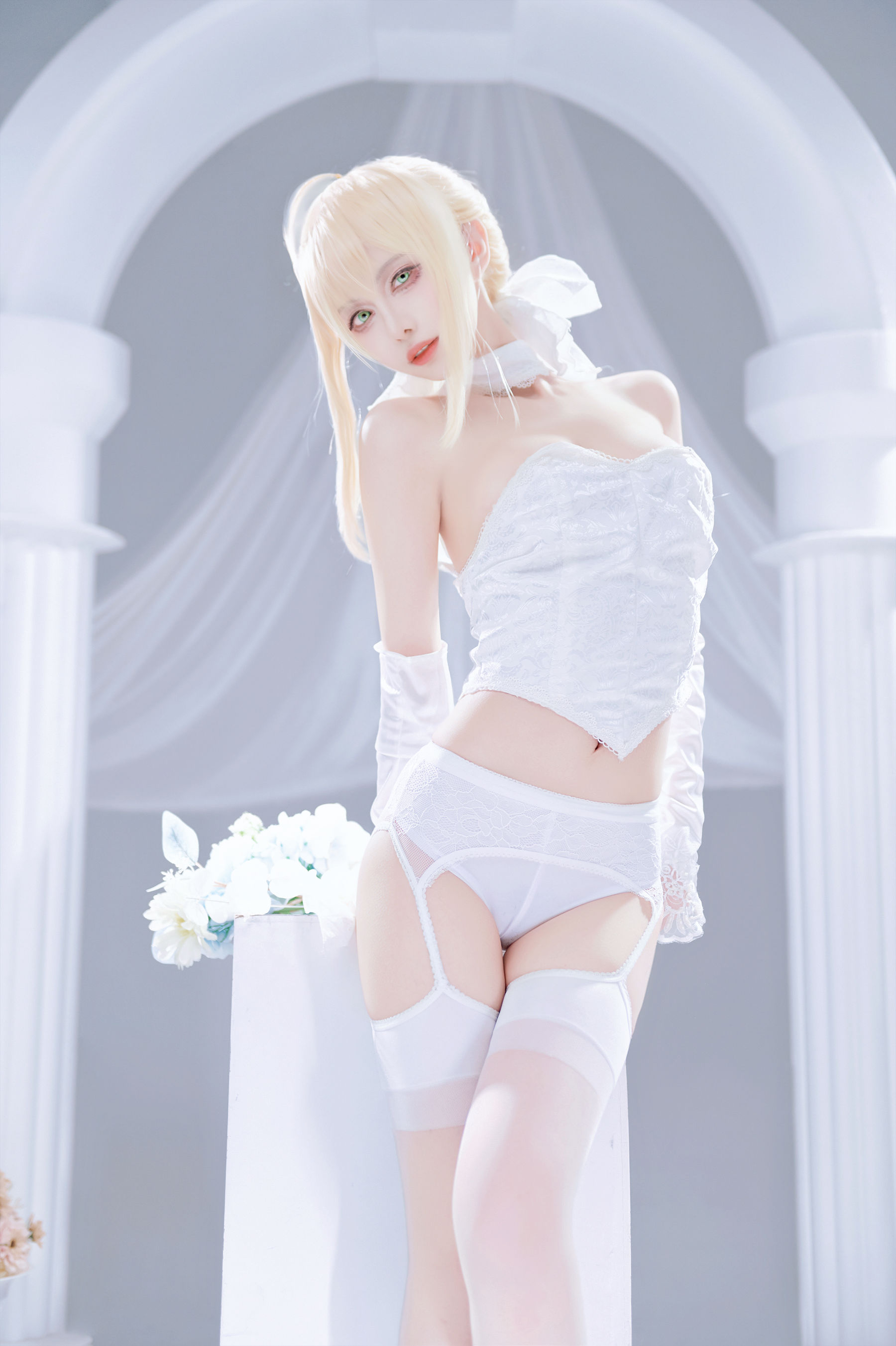 Shika小鹿鹿 - FGO Saber花嫁/(22P)