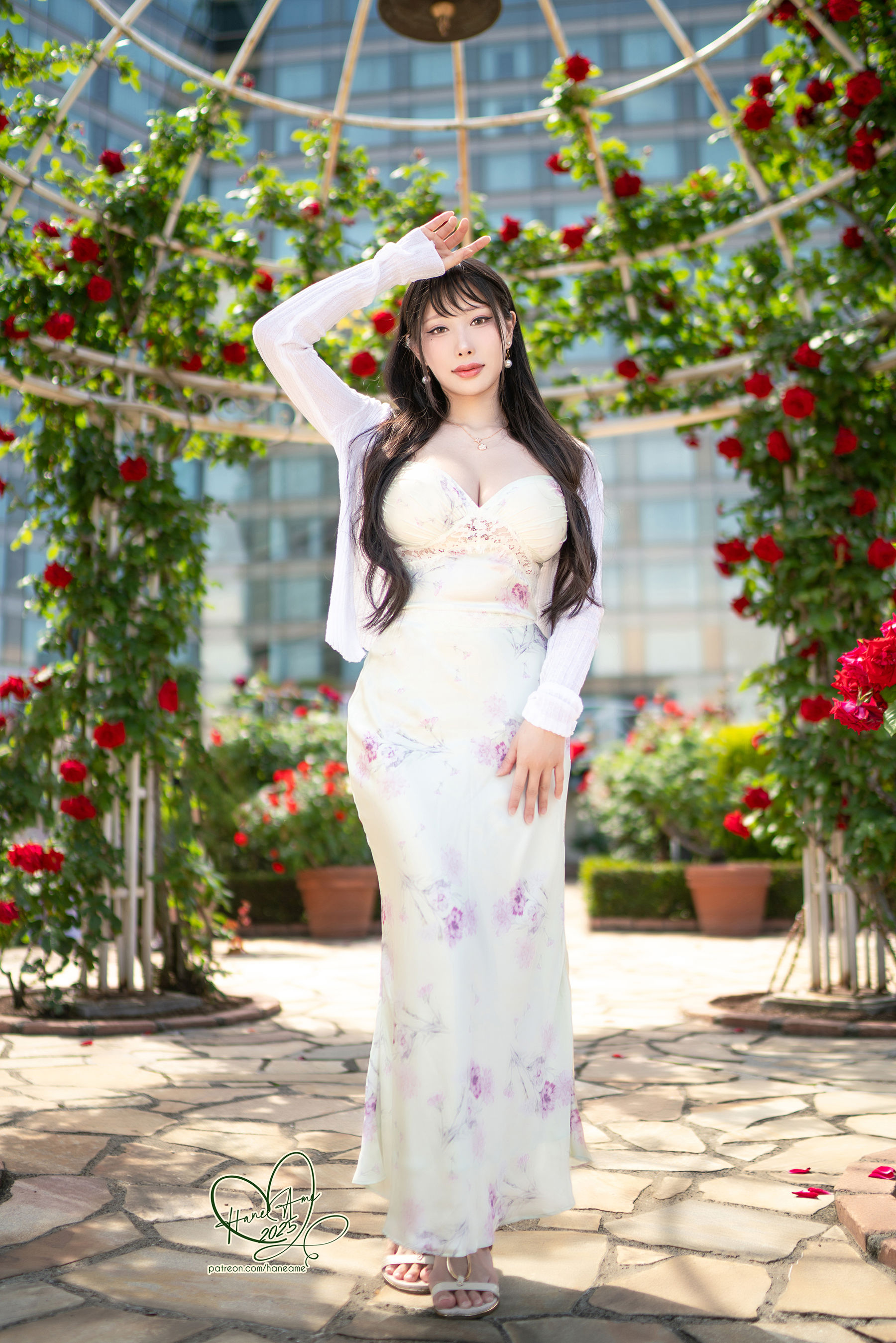 Hane Ame 雨波 写真 - 玫瑰刚好绽放/(11P)