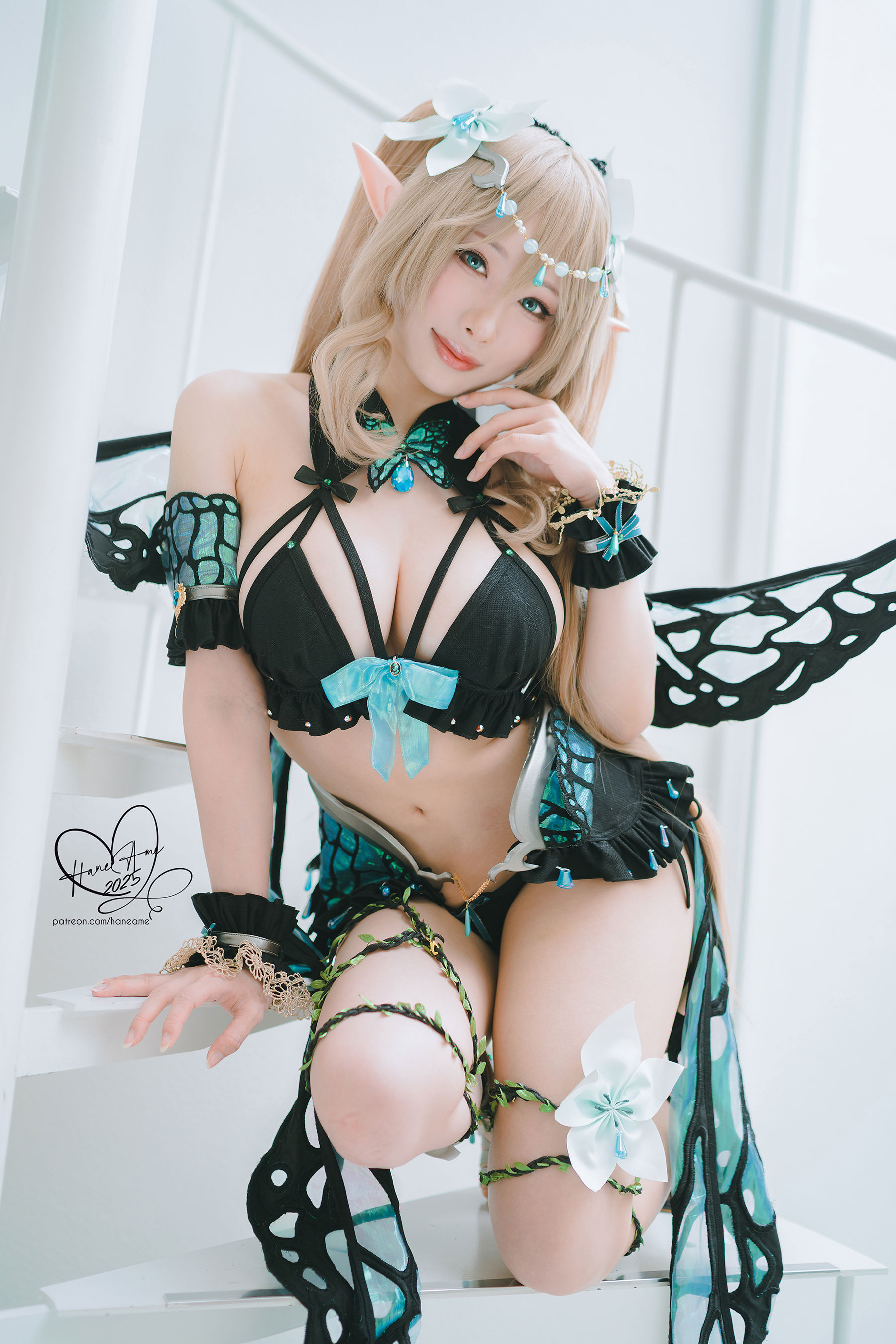 Hane Ame 雨波 写真 - 精灵村 第九村人/(20P)