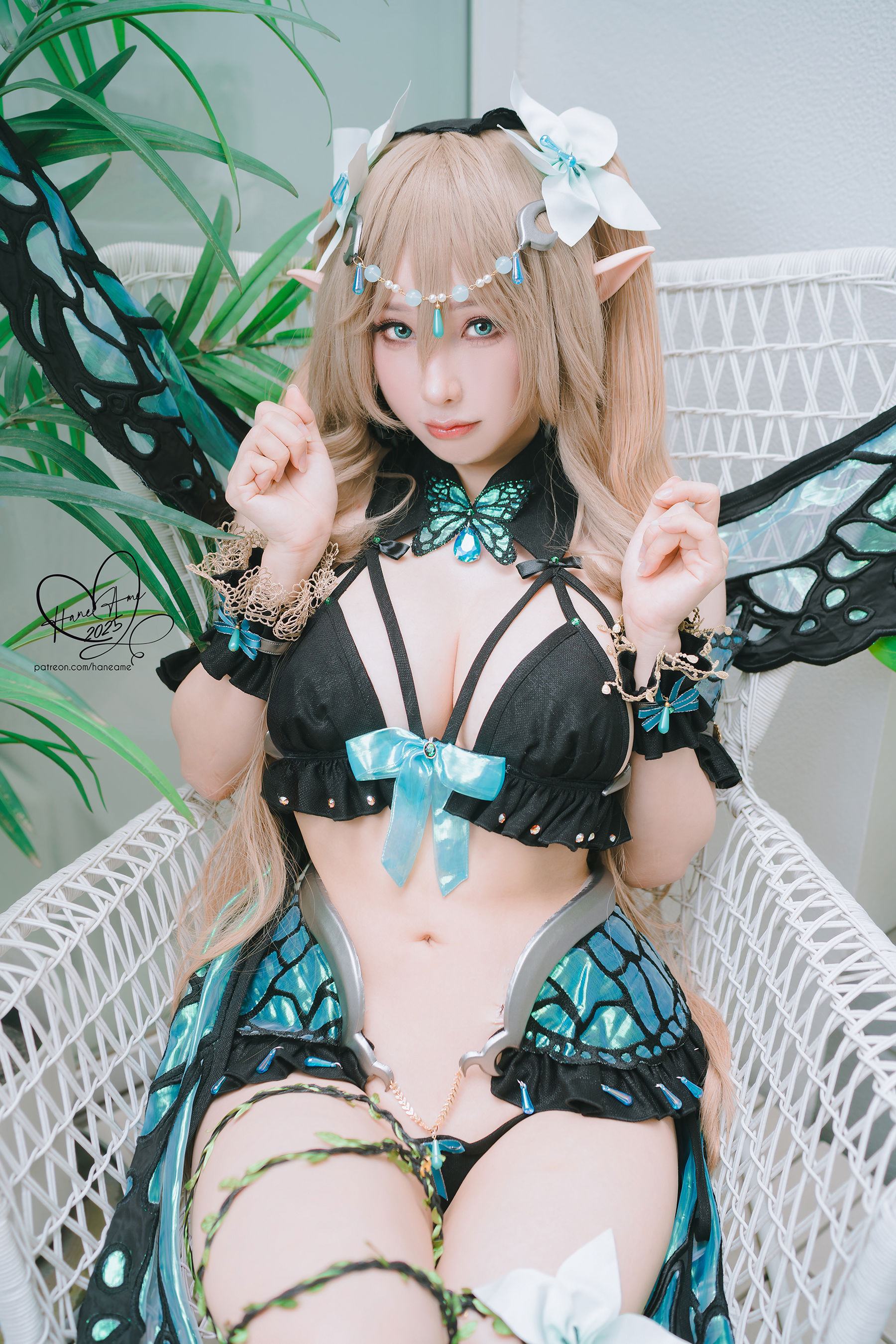 Hane Ame 雨波 写真 - 精灵村 第九村人/(20P)