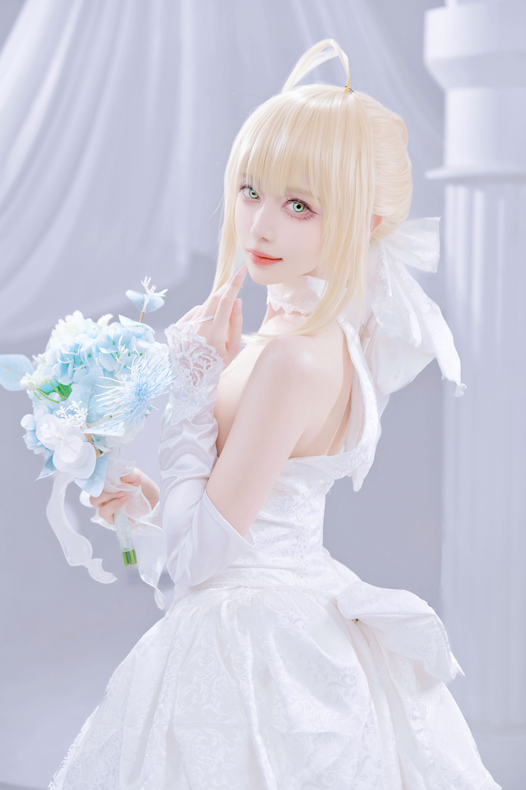 Shika小鹿鹿 - FGO Saber花嫁/(22P)