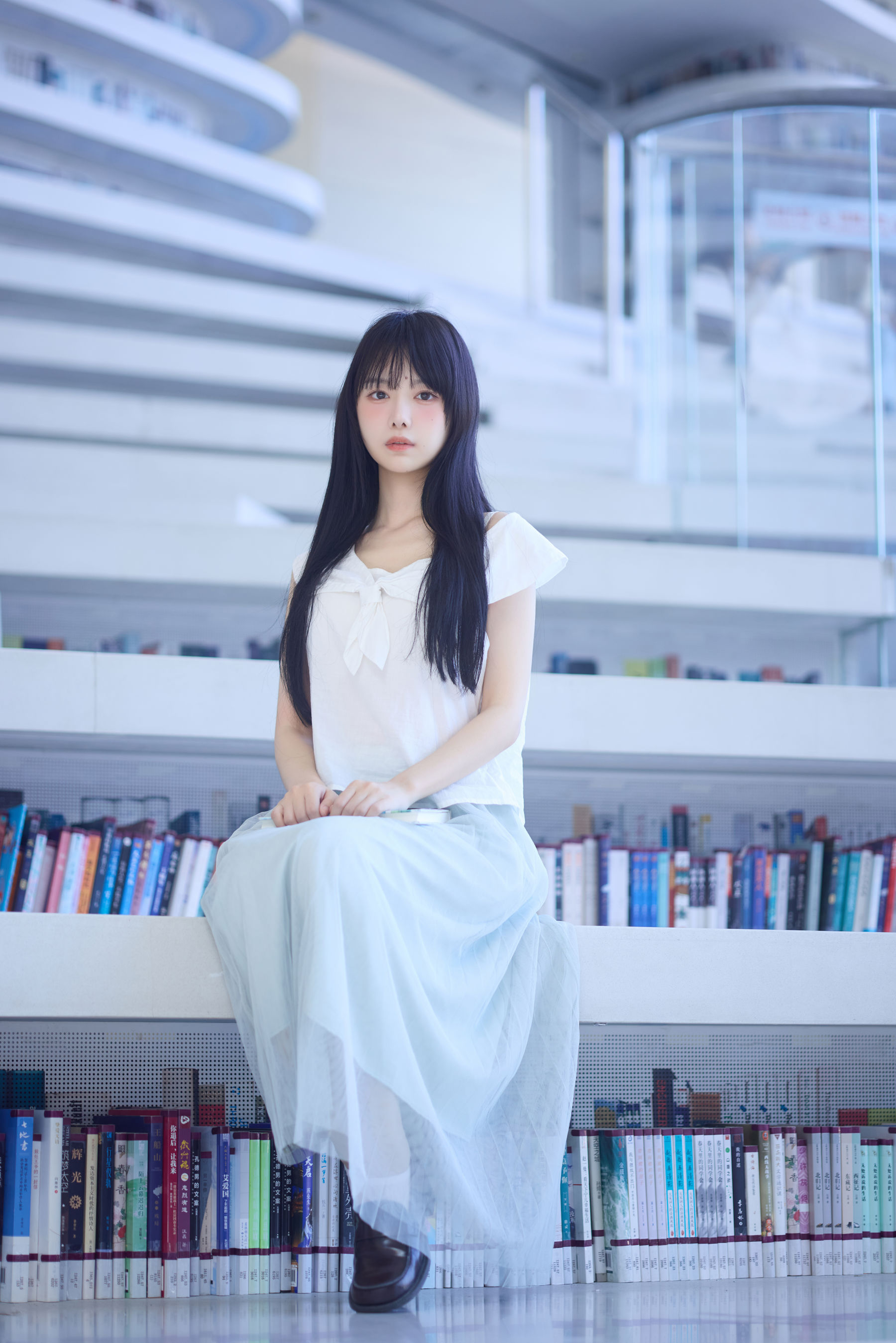 Shika小鹿鹿 - 图书馆/(16P)