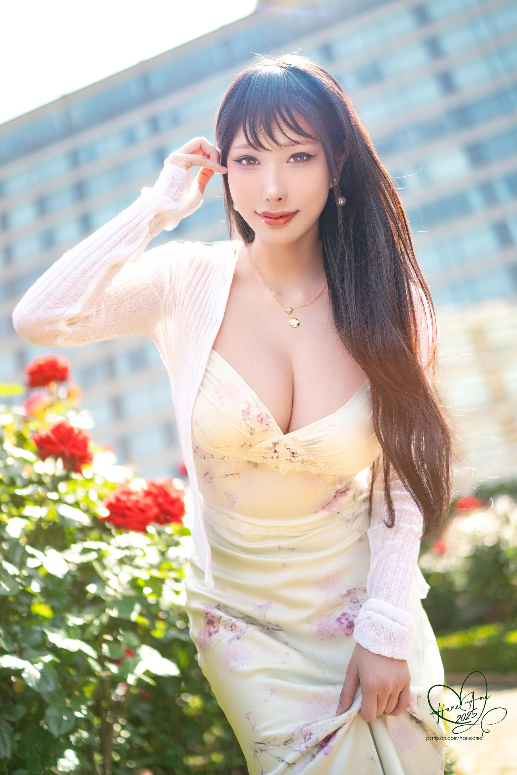 Hane Ame 雨波 写真 - 玫瑰刚好绽放/(11P)