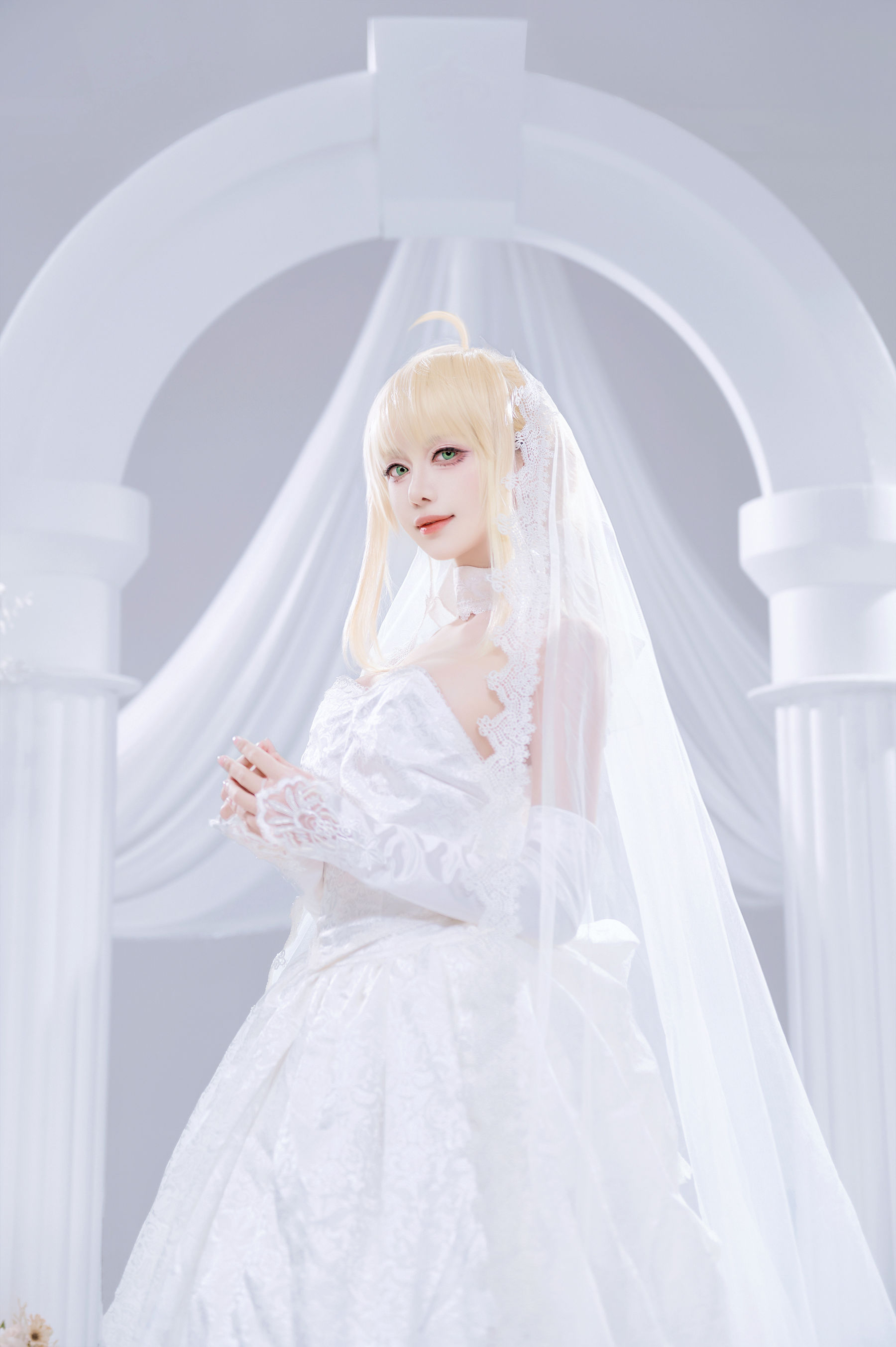 Shika小鹿鹿 - FGO Saber花嫁/(22P)