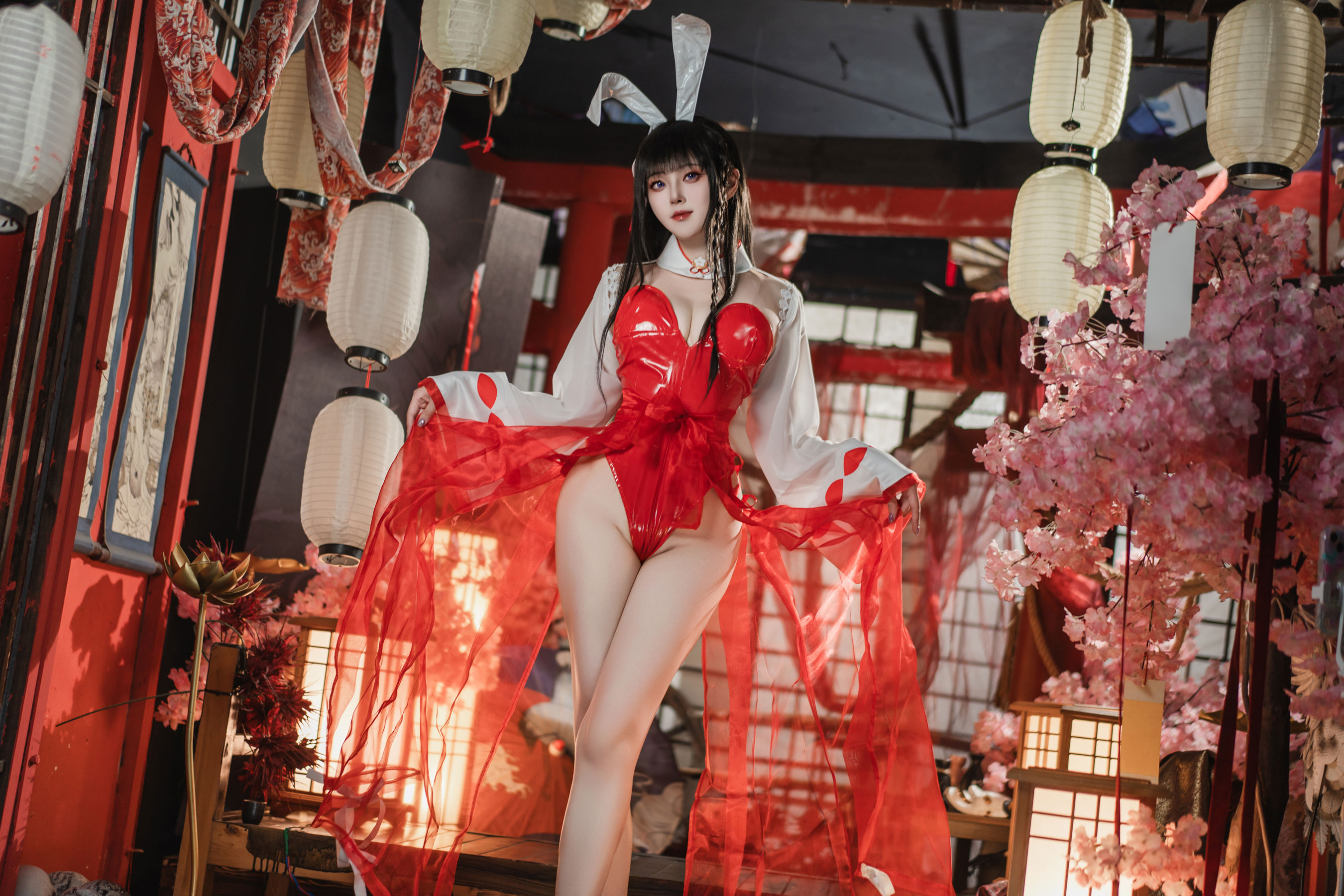 Natsuko夏夏子 - 碧蓝航线 大山巫女兔/(70P)