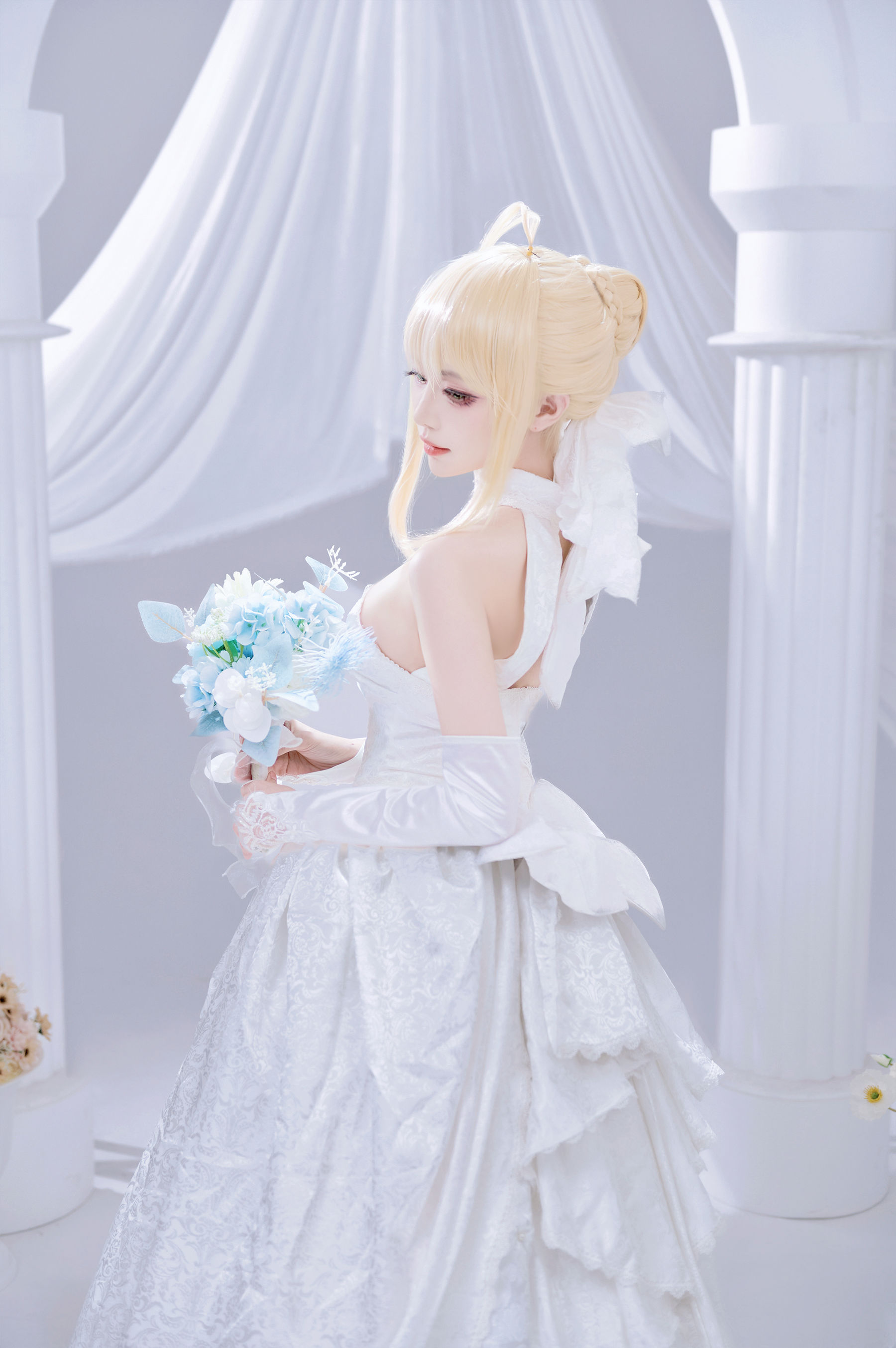 Shika小鹿鹿 - FGO Saber花嫁/(22P)