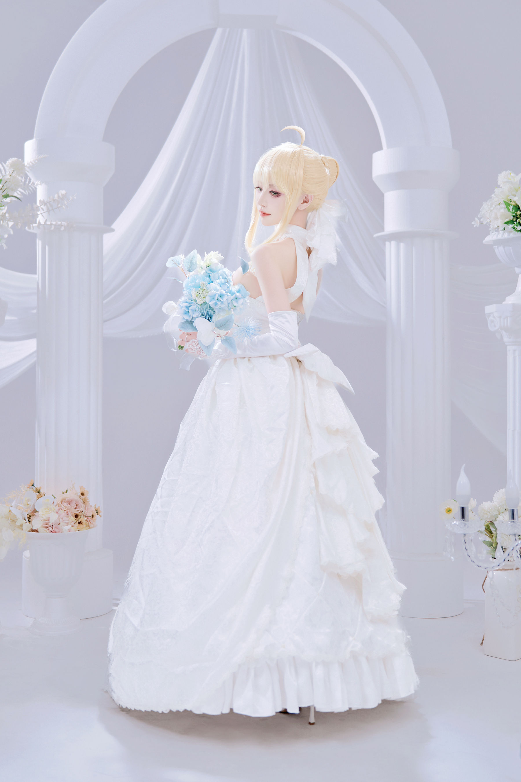 Shika小鹿鹿 - FGO Saber花嫁/(22P)