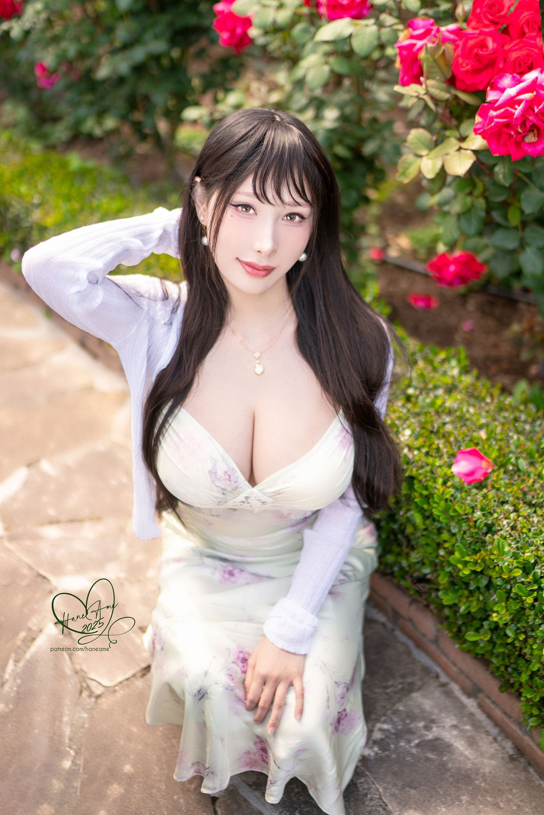 Hane Ame 雨波 写真 - 玫瑰刚好绽放/(11P)