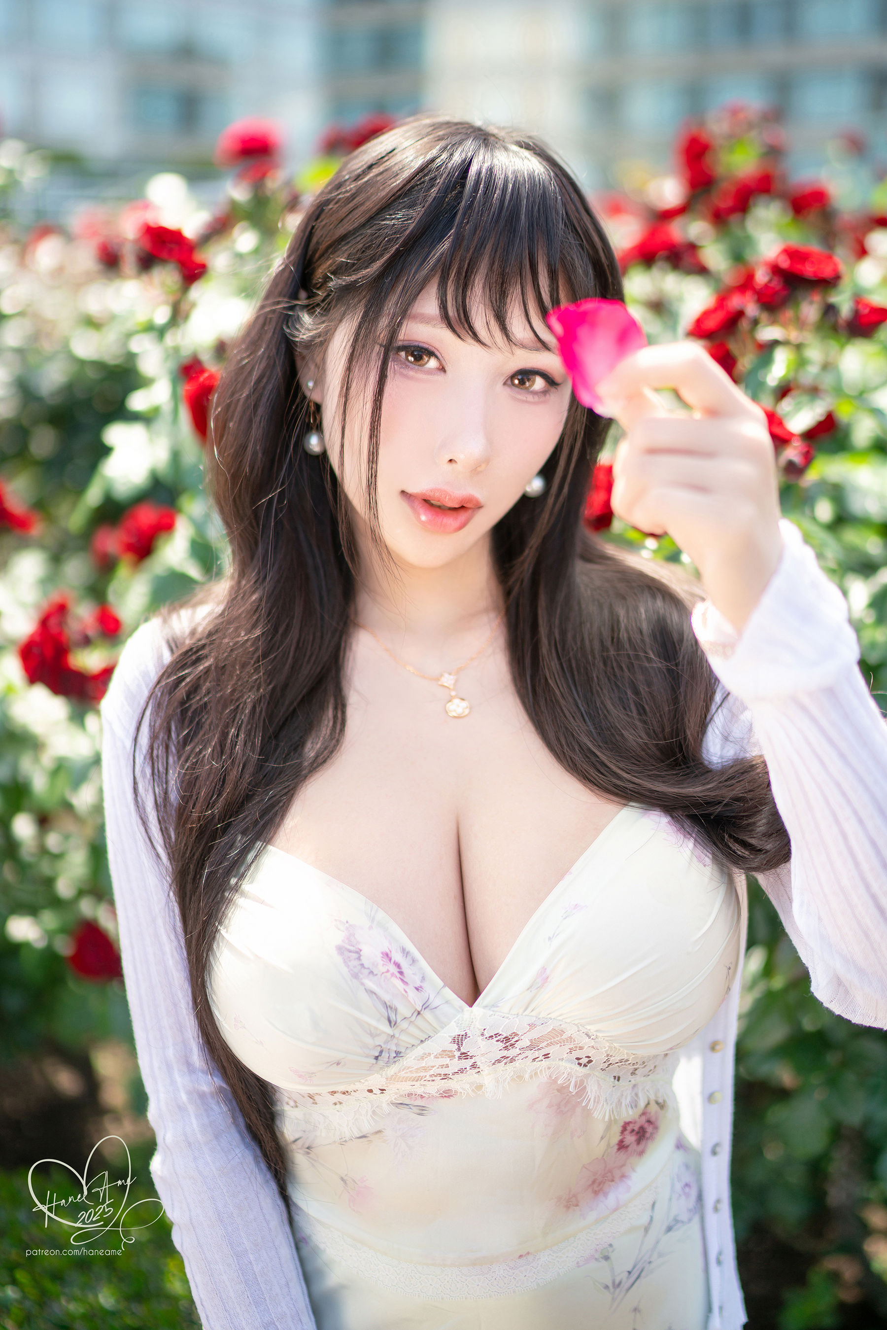 Hane Ame 雨波 写真 - 玫瑰刚好绽放/(11P)