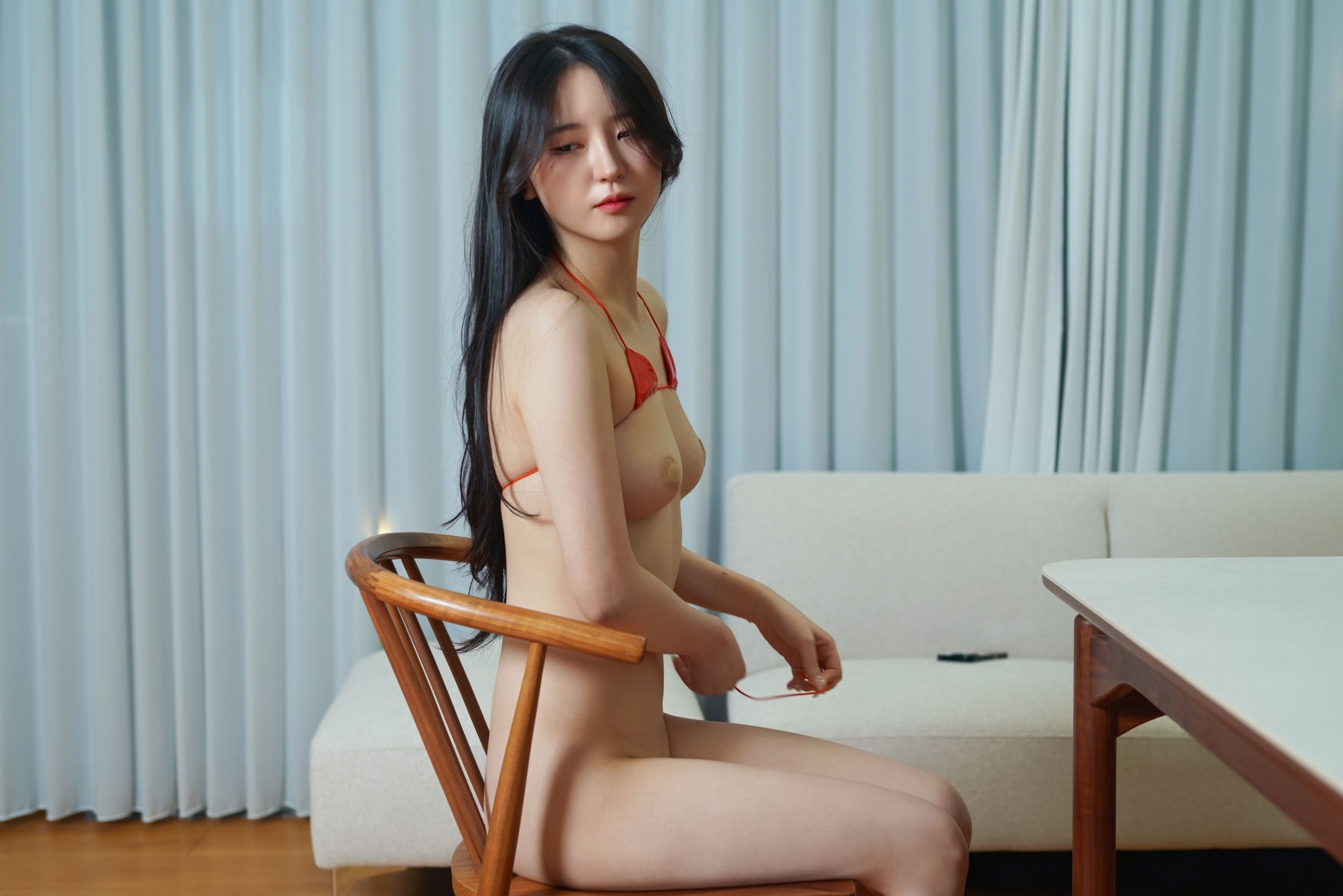 Yeolmu - Banana red micro bikini/(73P)