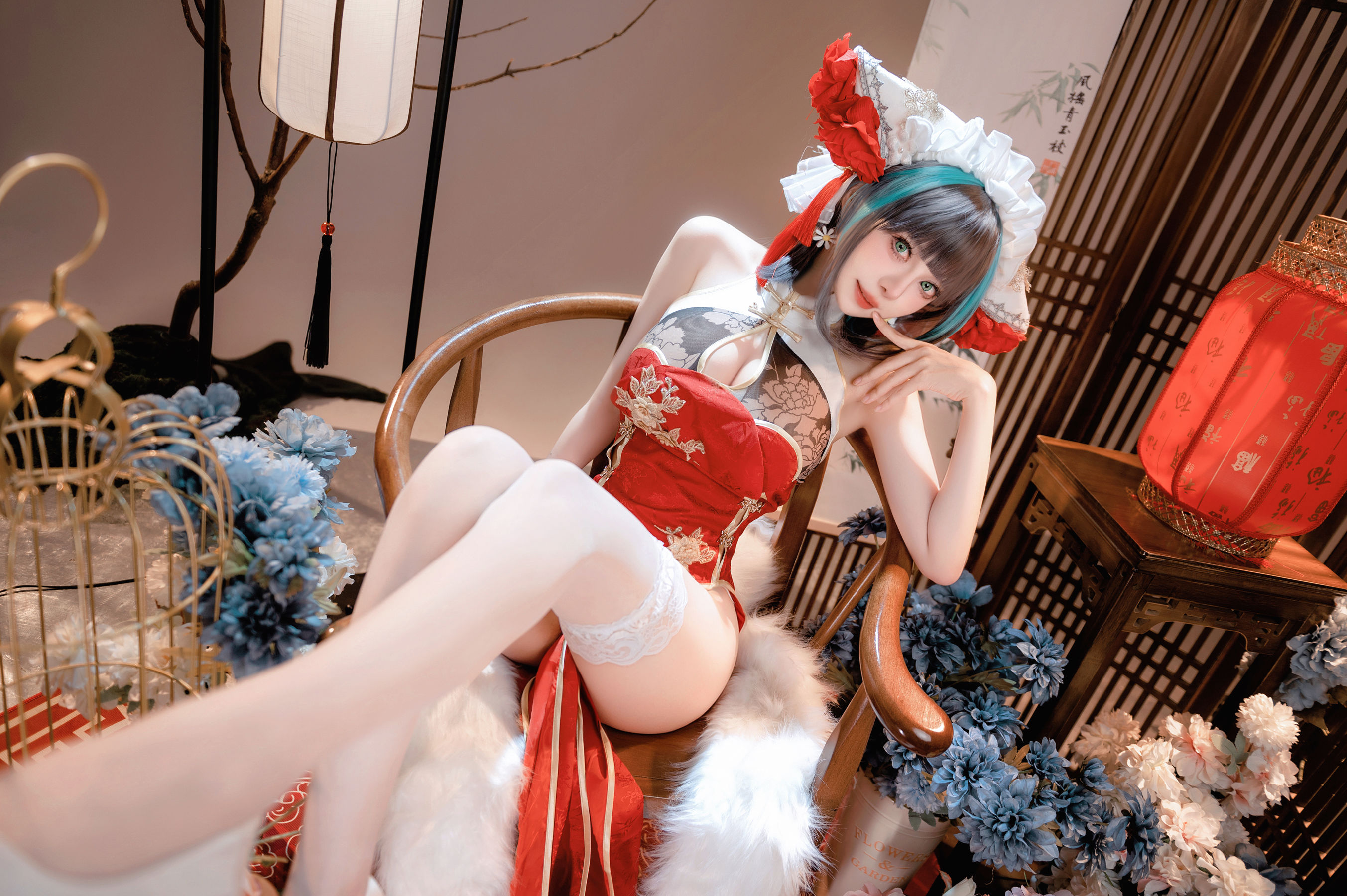 Shika小鹿鹿 - 碧蓝航线 新年柴郡/(16P)