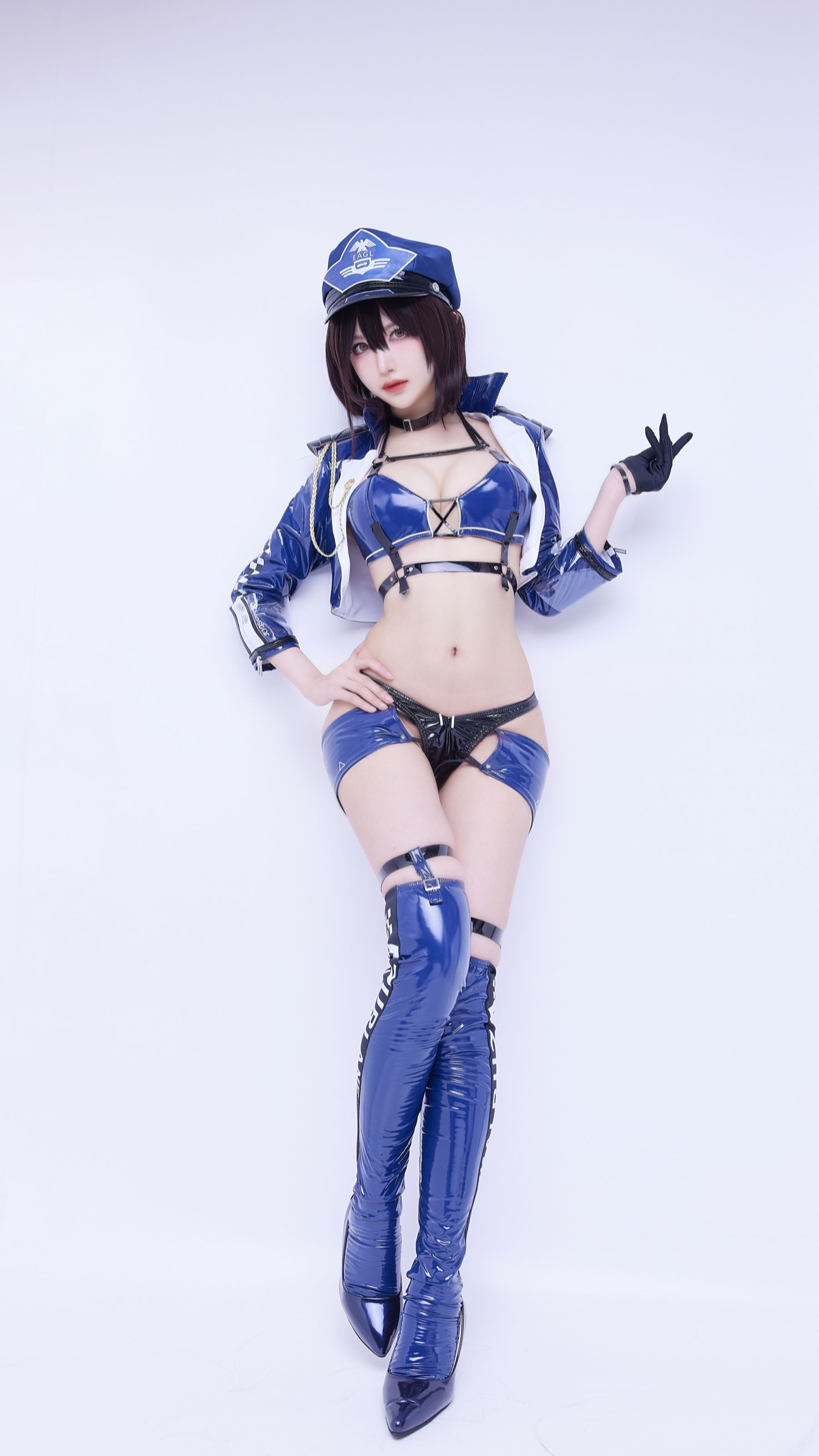 Shika小鹿鹿 - 碧蓝航线 巴尔的摩赛车服/(7P)