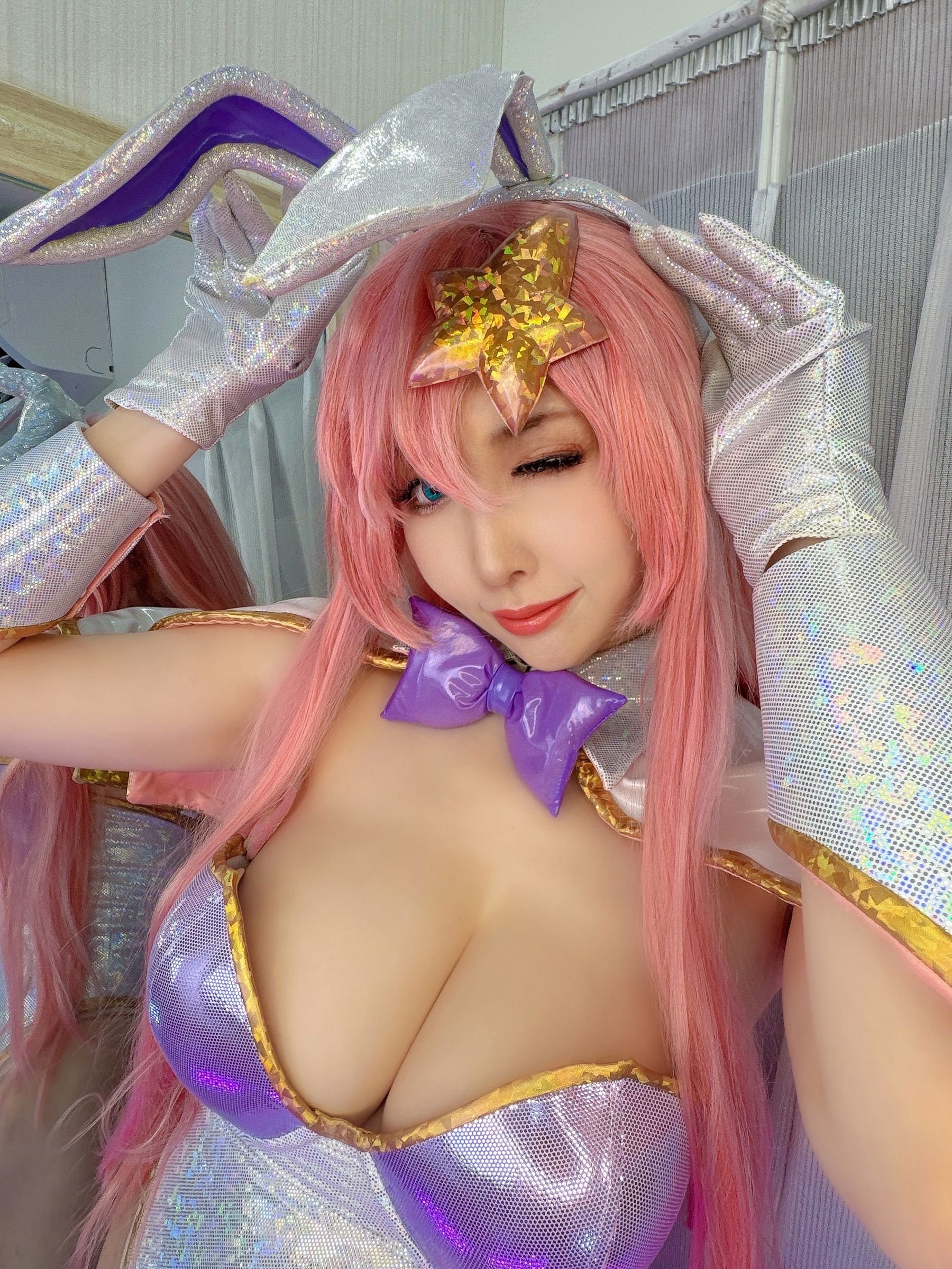 [Cosplay] [KURUPIKA] Reku Momoiro 桃色れく - Meer Campbell Quiet Night/(144P)