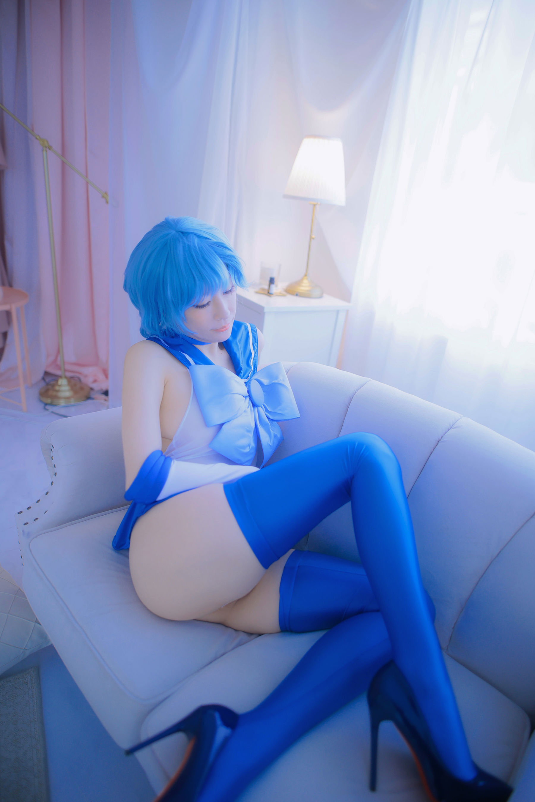 [Cosplay] [HERESY] Ringo Mitsuki 林檎蜜紀 - 僕専用セーラーマーキュリー/(141P)