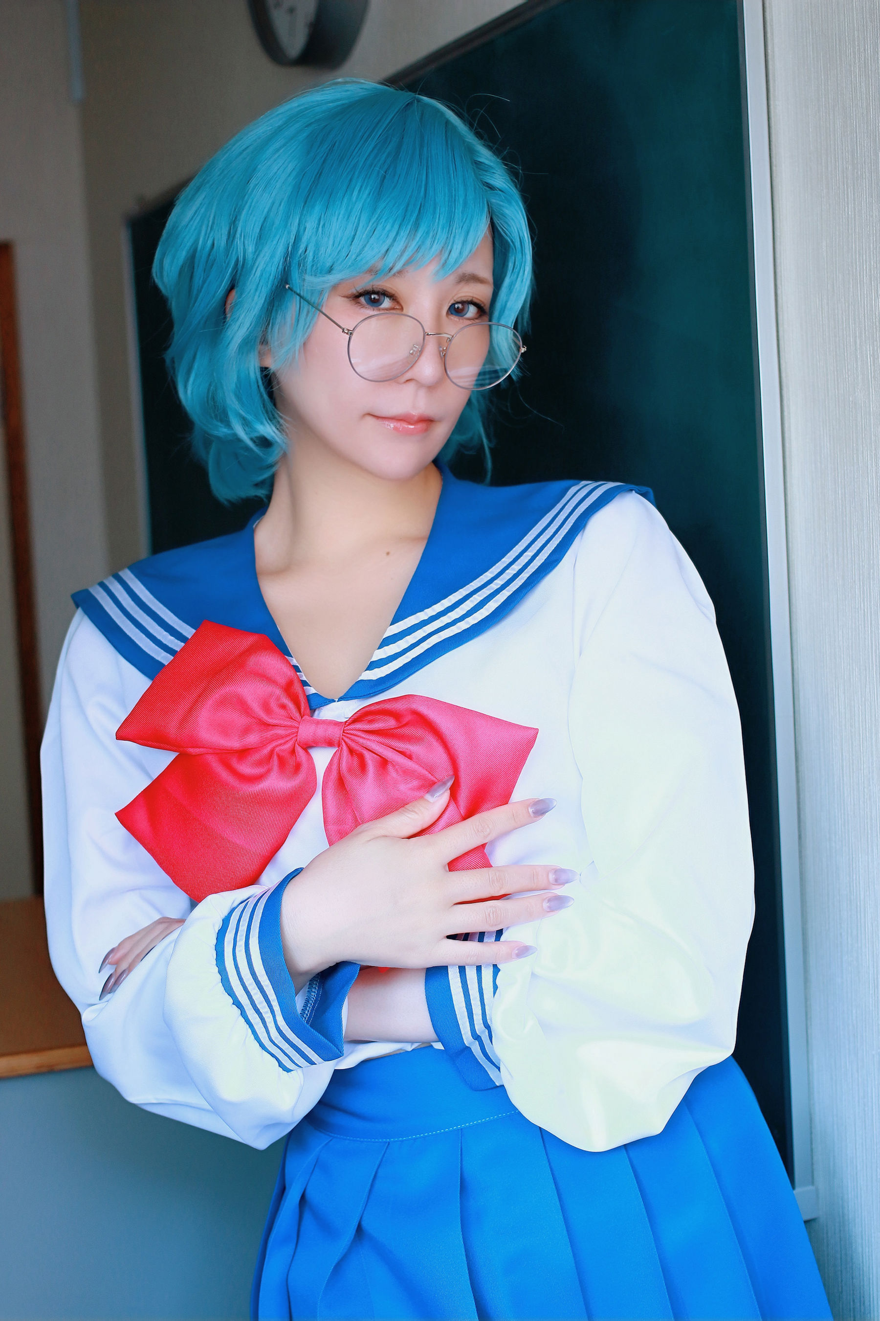[Cosplay] [HERESY] Ringo Mitsuki 林檎蜜紀 - 僕専用セーラーマーキュリー/(141P)