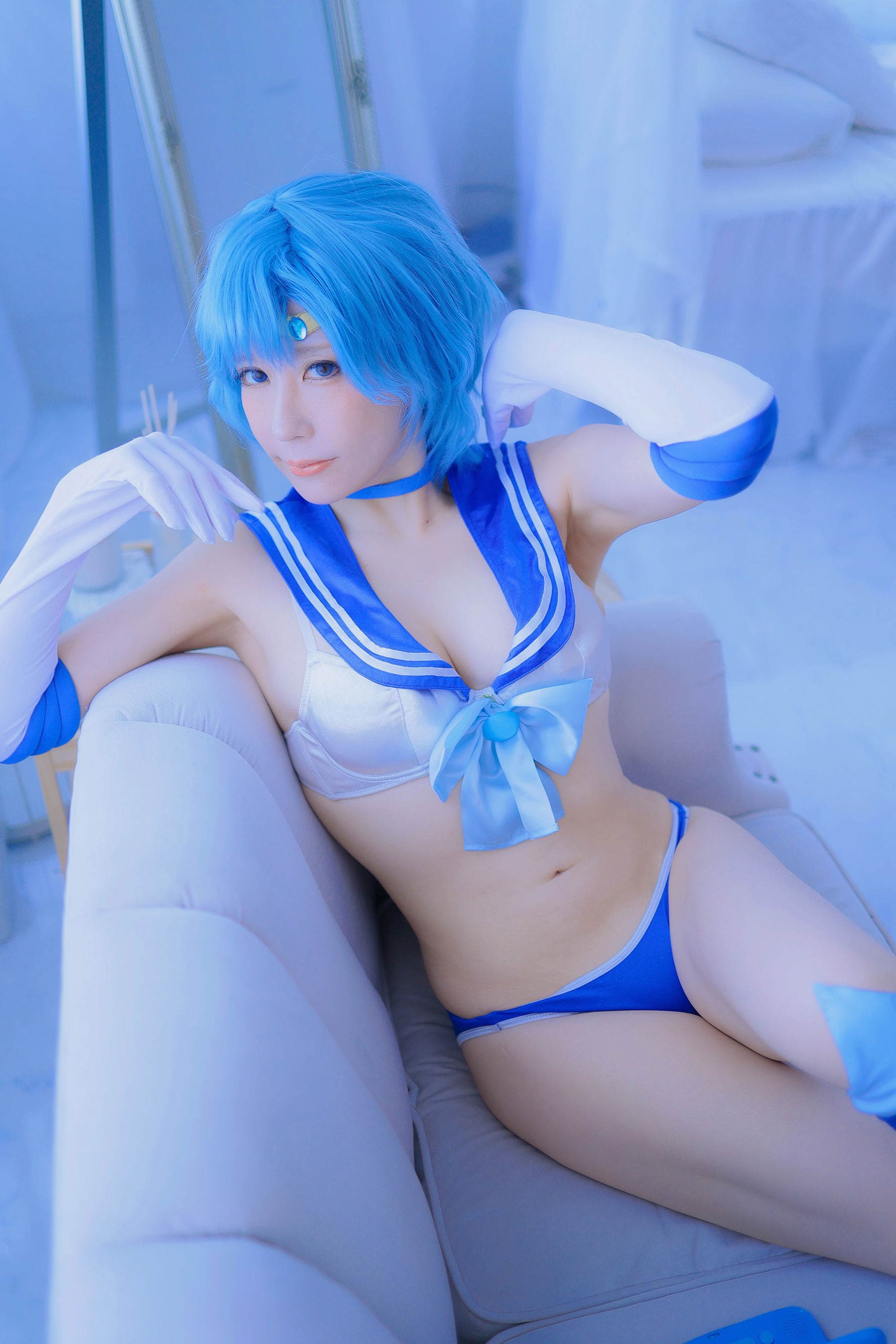 [Cosplay] [HERESY] Ringo Mitsuki 林檎蜜紀 - 僕専用セーラーマーキュリー/(141P)