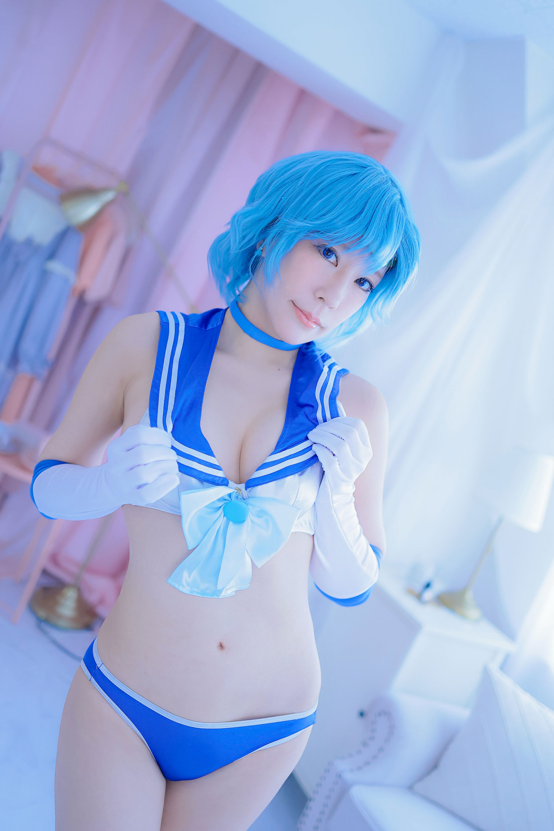 [Cosplay] [HERESY] Ringo Mitsuki 林檎蜜紀 - 僕専用セーラーマーキュリー/(141P)