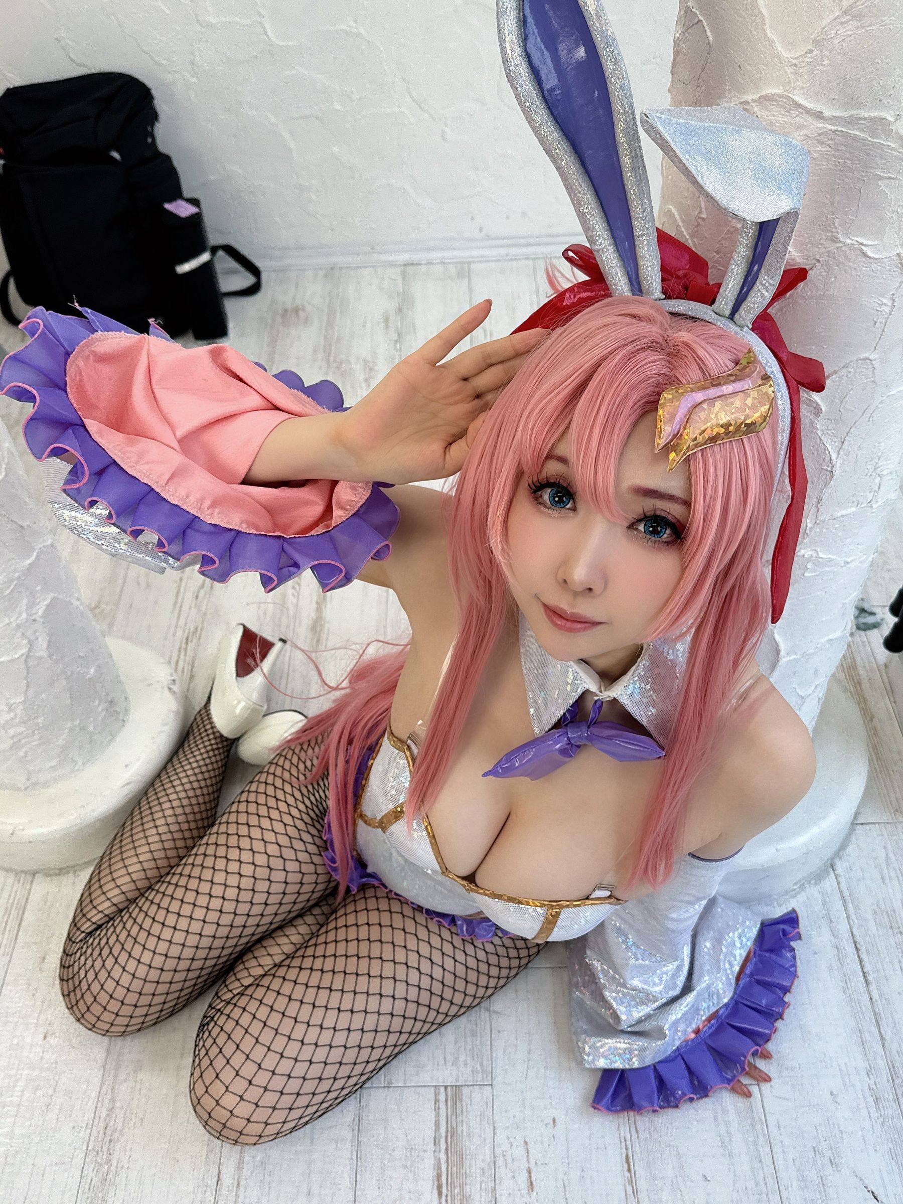 [Cosplay] [KURUPIKA] Reku Momoiro 桃色れく - Meer Campbell Quiet Night omake/(69P)