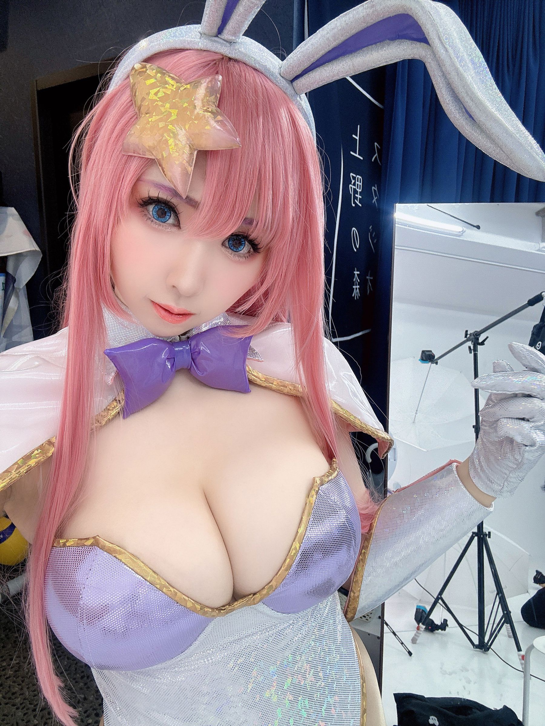 [Cosplay] [KURUPIKA] Reku Momoiro 桃色れく - Meer Campbell Quiet Night/(144P)