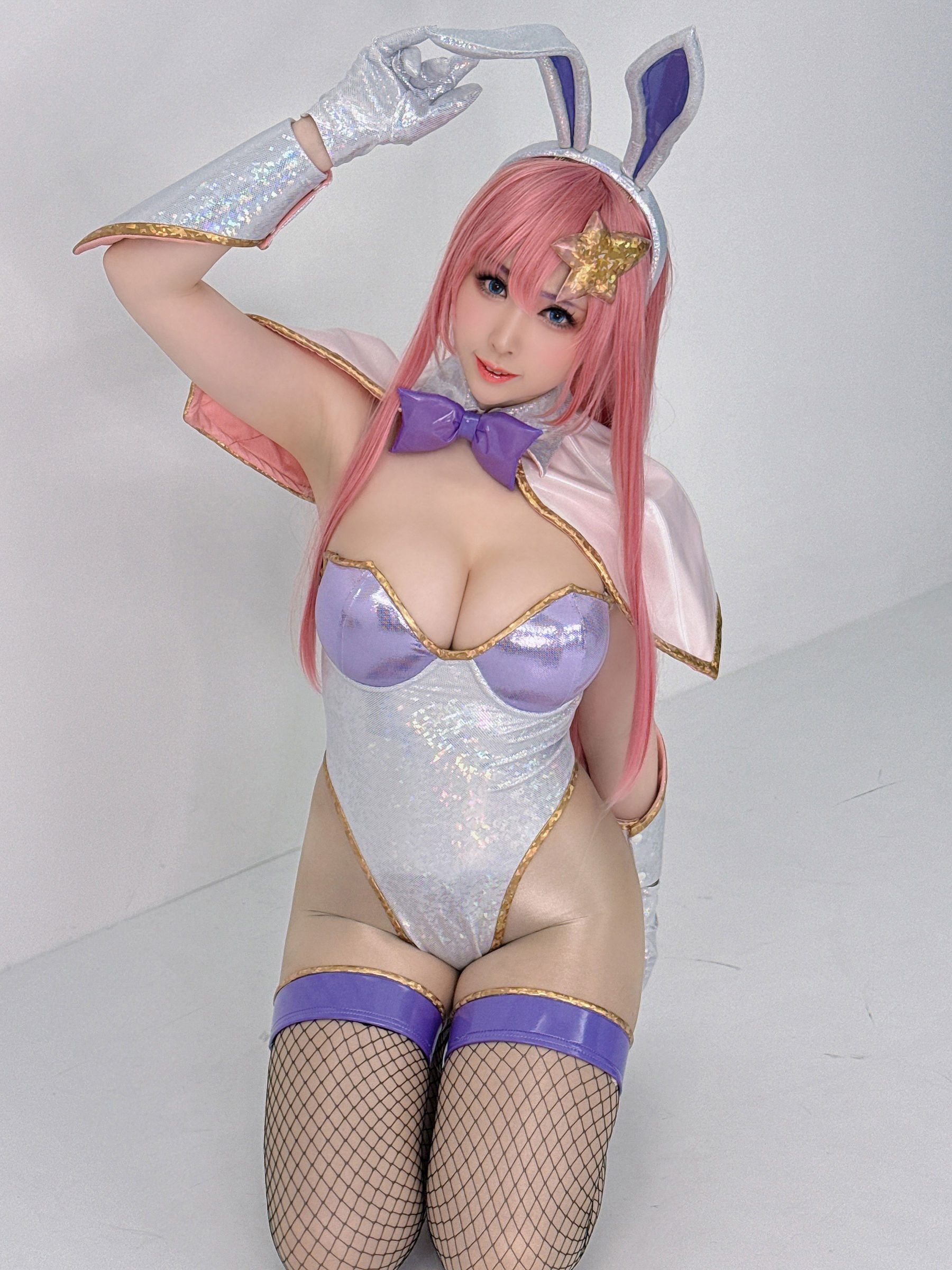 [Cosplay] [KURUPIKA] Reku Momoiro 桃色れく - Meer Campbell Quiet Night/(144P)