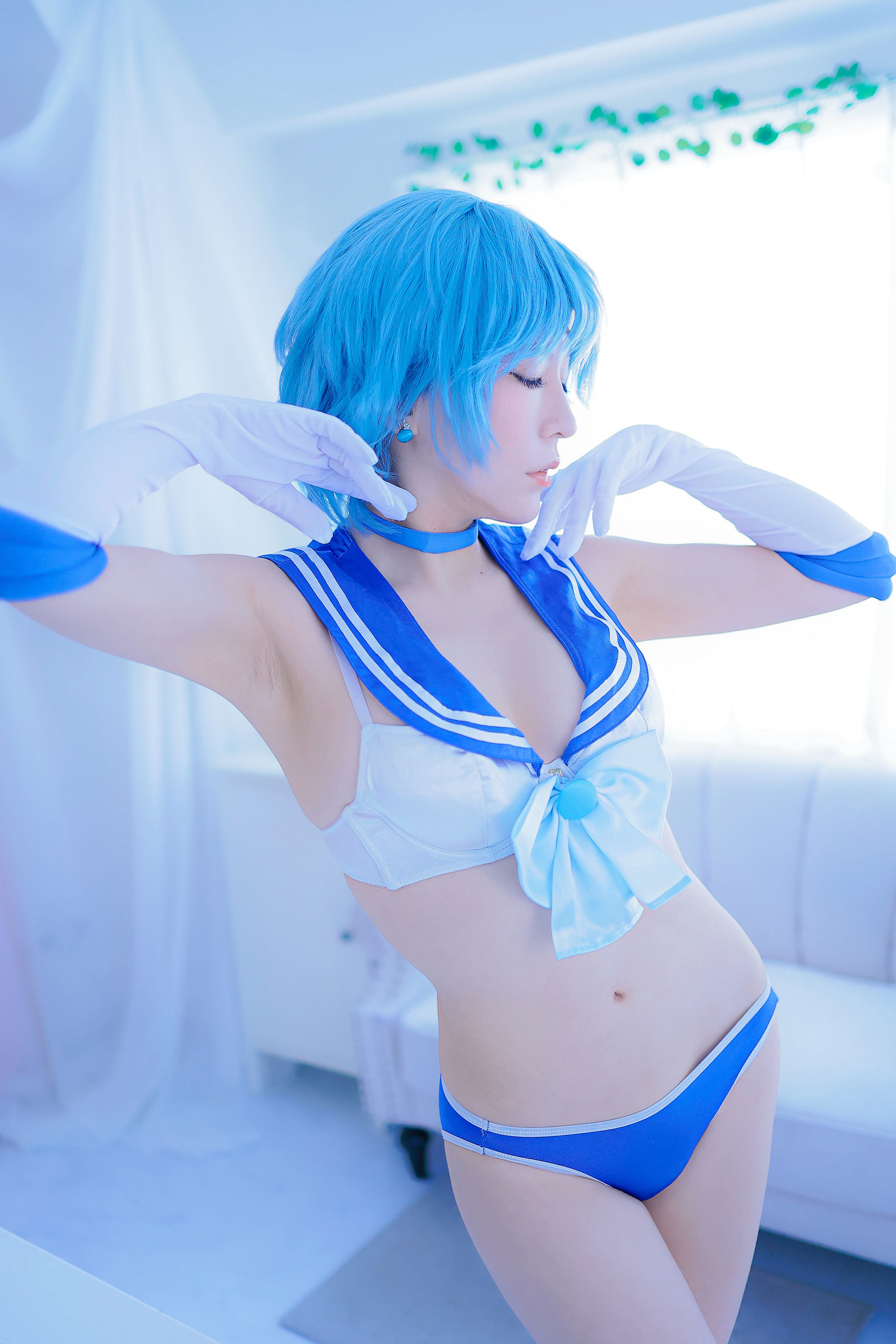 [Cosplay] [HERESY] Ringo Mitsuki 林檎蜜紀 - 僕専用セーラーマーキュリー/(141P)