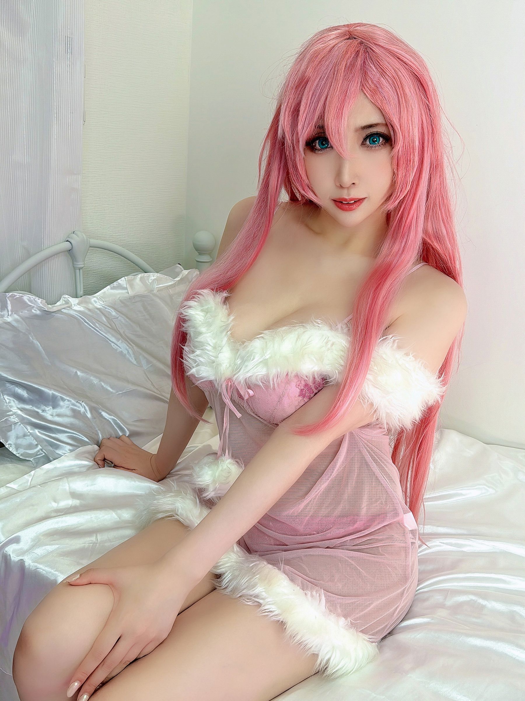 [Cosplay] [KURUPIKA] Reku Momoiro 桃色れく - Meer Campbell Quiet Night/(144P)