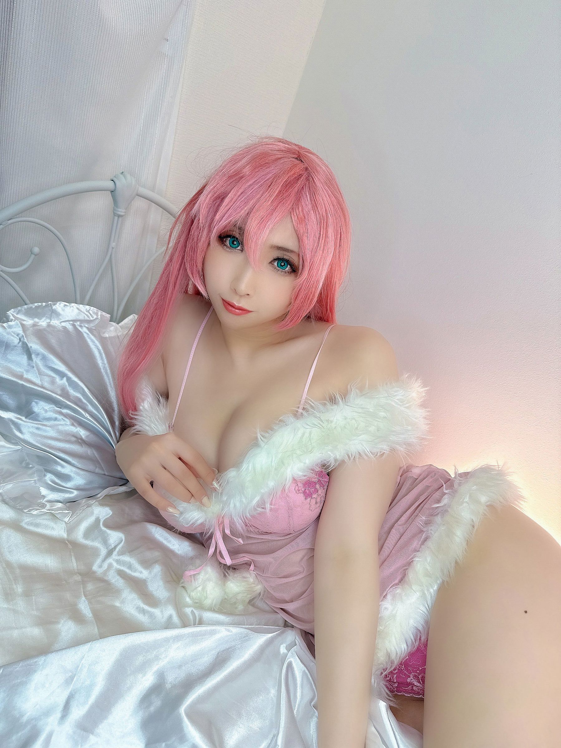 [Cosplay] [KURUPIKA] Reku Momoiro 桃色れく - Meer Campbell Quiet Night/(144P)