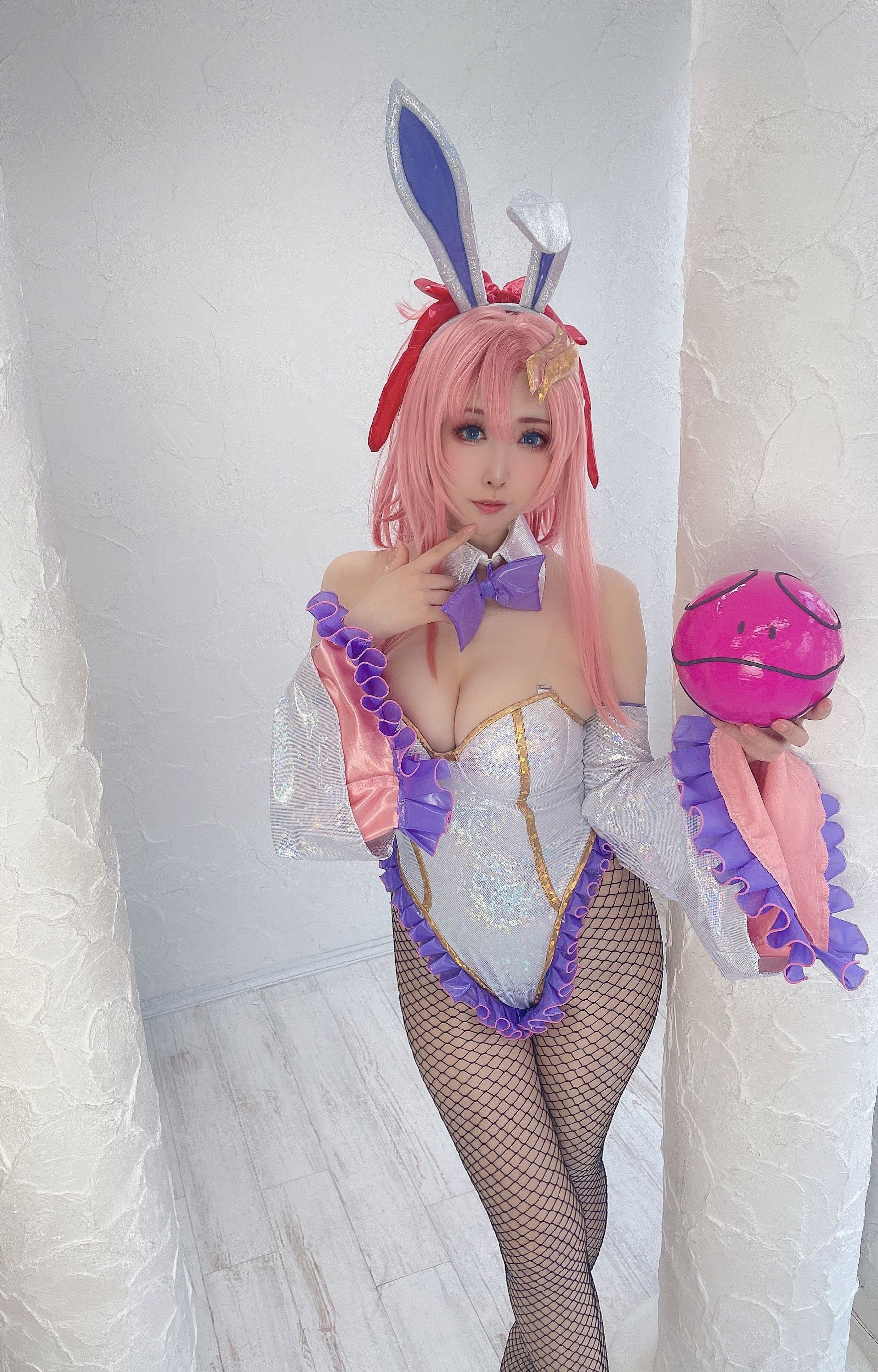 [Cosplay] [KURUPIKA] Reku Momoiro 桃色れく - Meer Campbell Quiet Night omake/(69P)