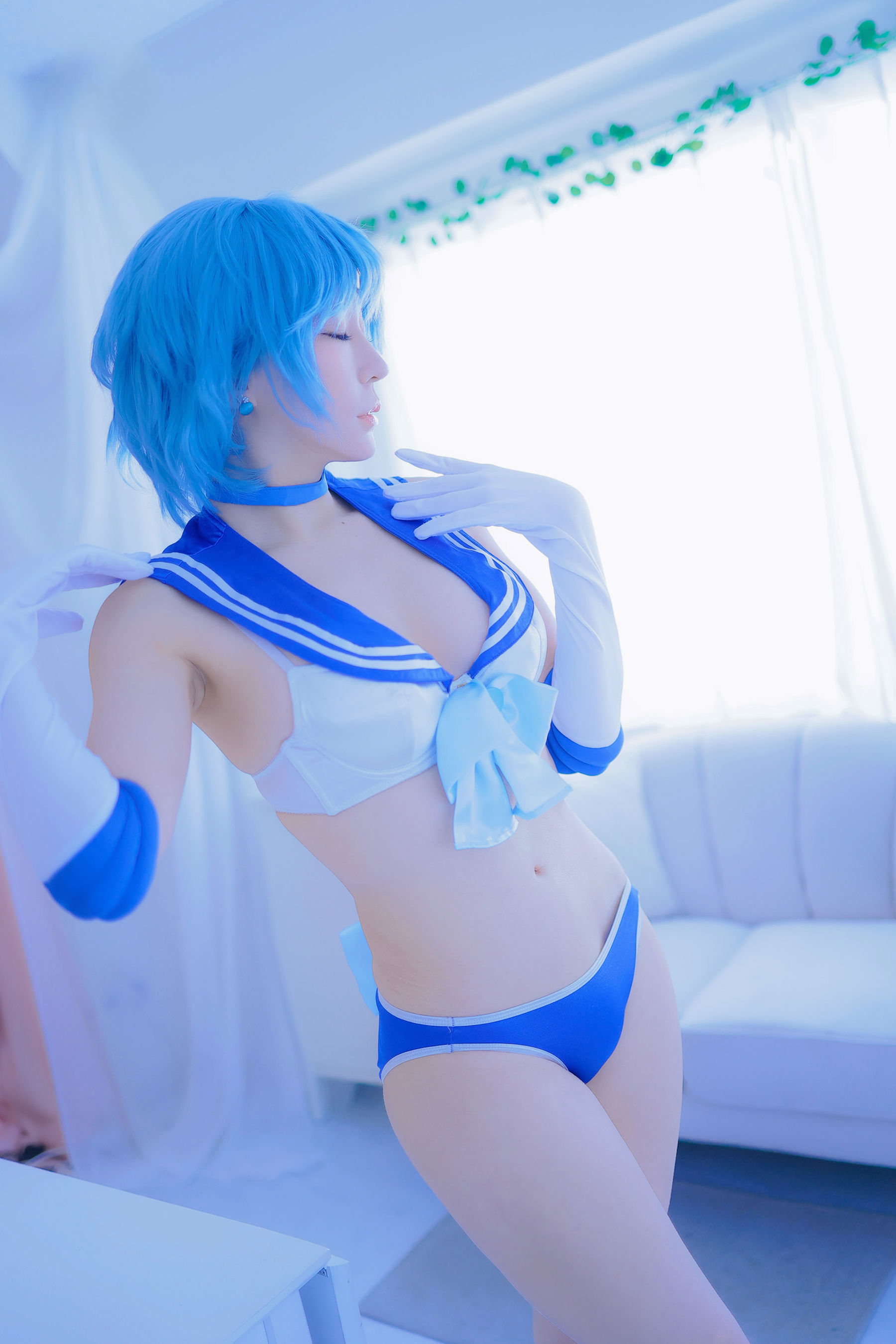[Cosplay] [HERESY] Ringo Mitsuki 林檎蜜紀 - 僕専用セーラーマーキュリー/(141P)