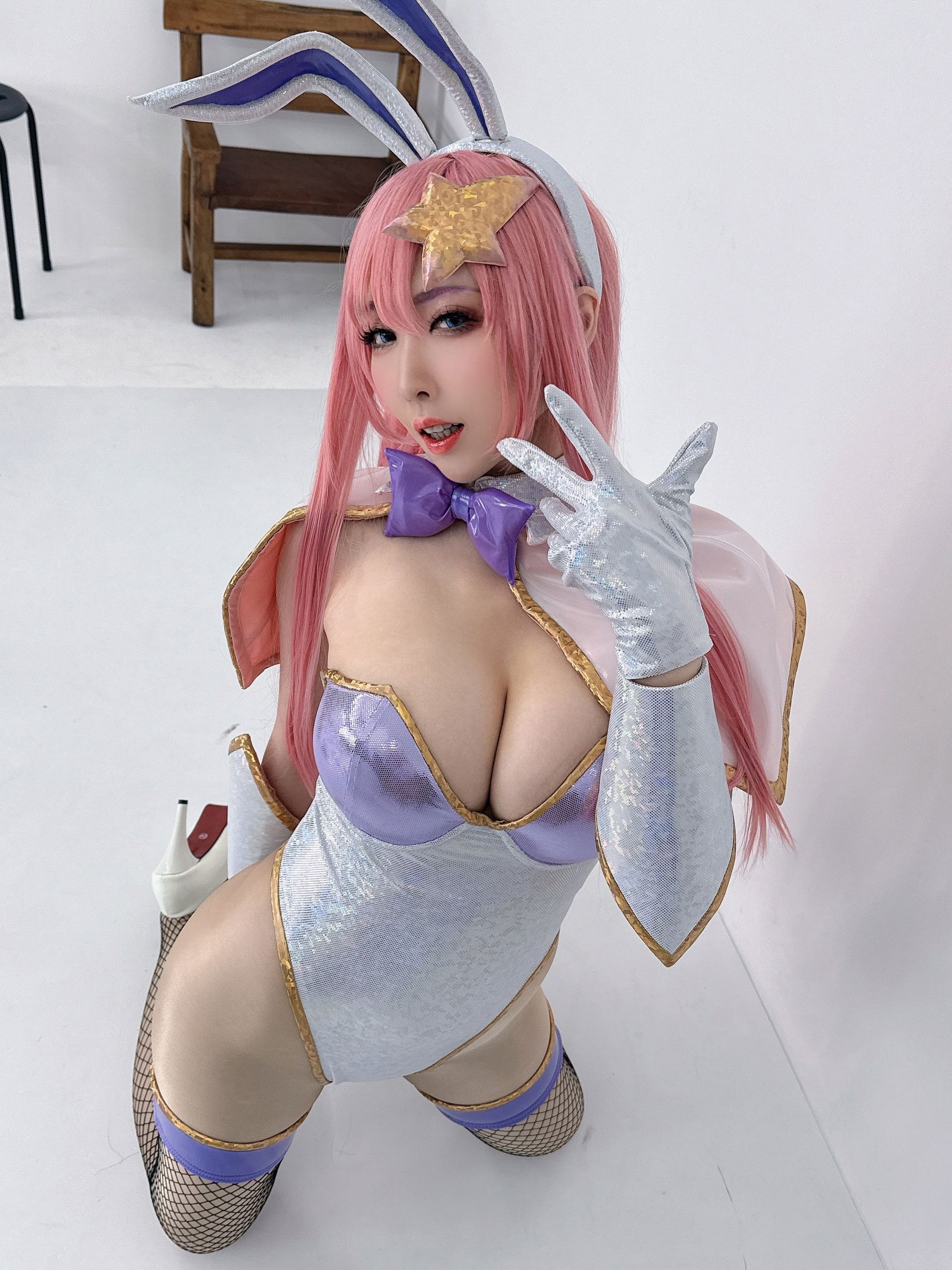 [Cosplay] [KURUPIKA] Reku Momoiro 桃色れく - Meer Campbell Quiet Night/(144P)