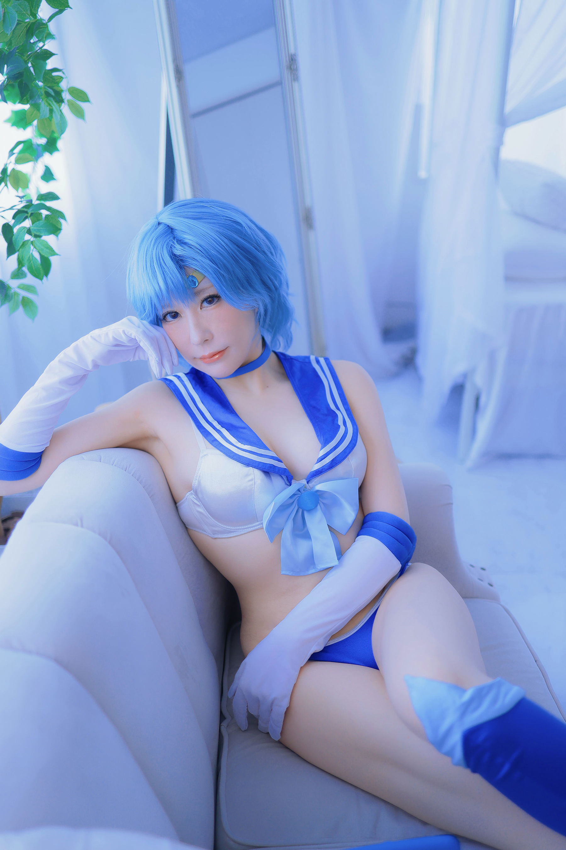 [Cosplay] [HERESY] Ringo Mitsuki 林檎蜜紀 - 僕専用セーラーマーキュリー/(141P)