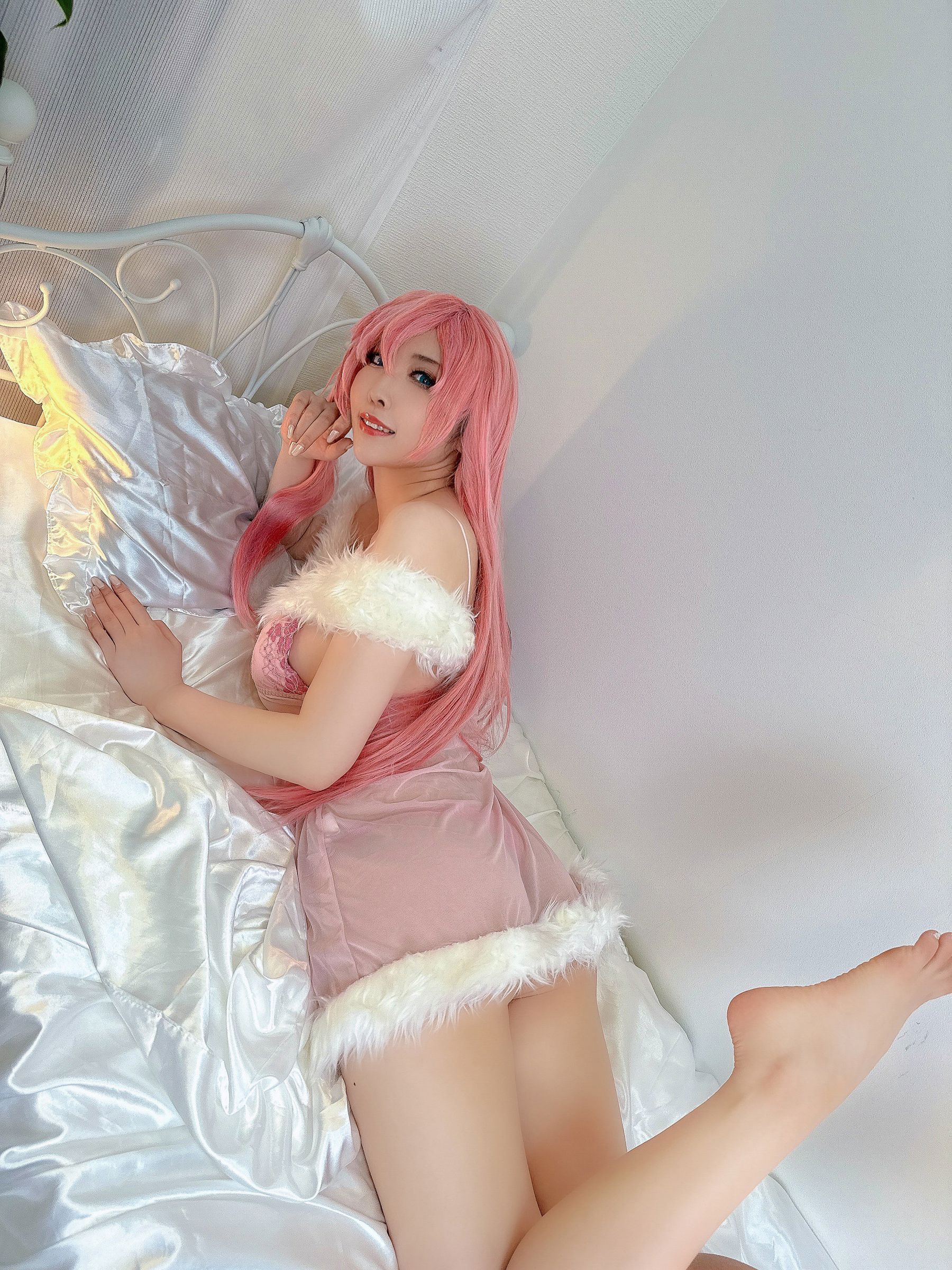 [Cosplay] [KURUPIKA] Reku Momoiro 桃色れく - Meer Campbell Quiet Night/(144P)