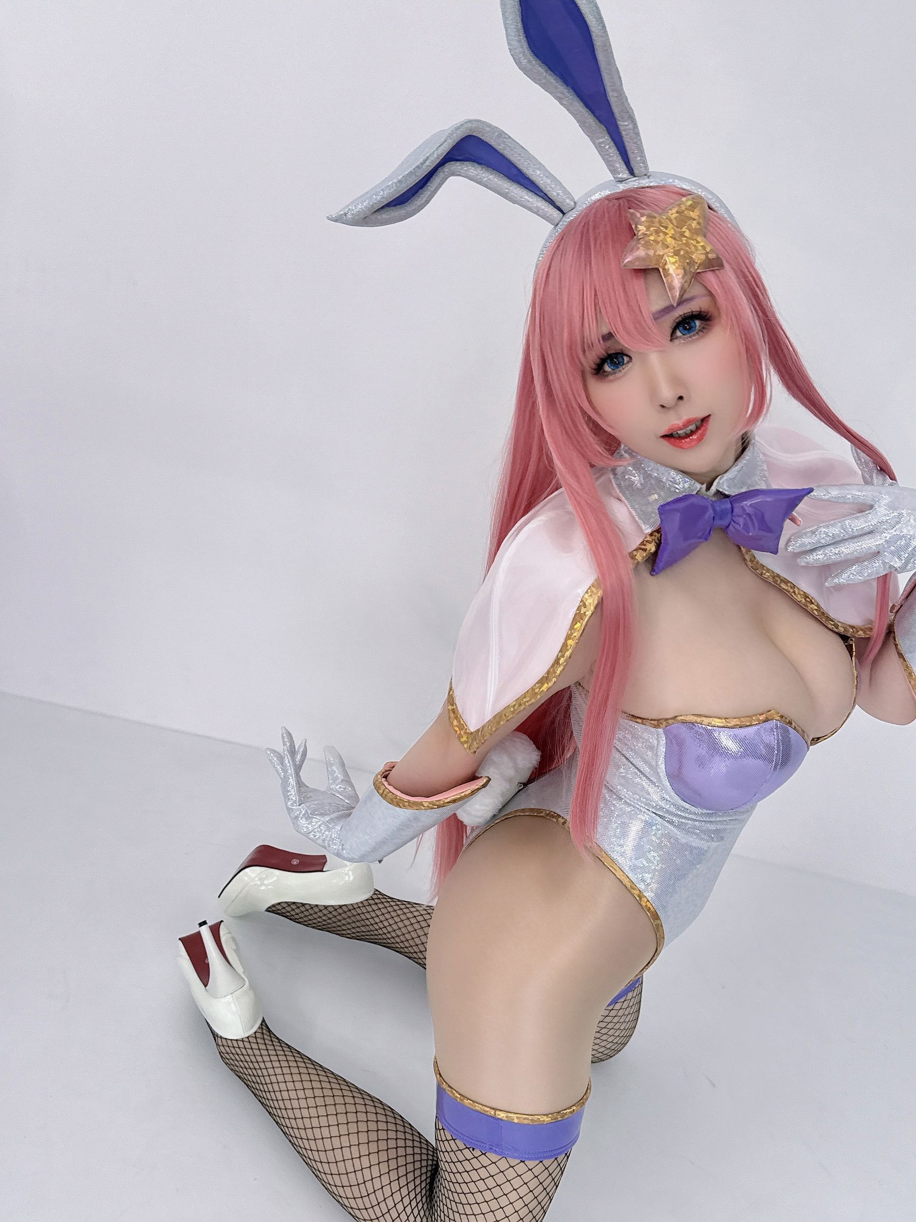 [Cosplay] [KURUPIKA] Reku Momoiro 桃色れく - Meer Campbell Quiet Night/(144P)