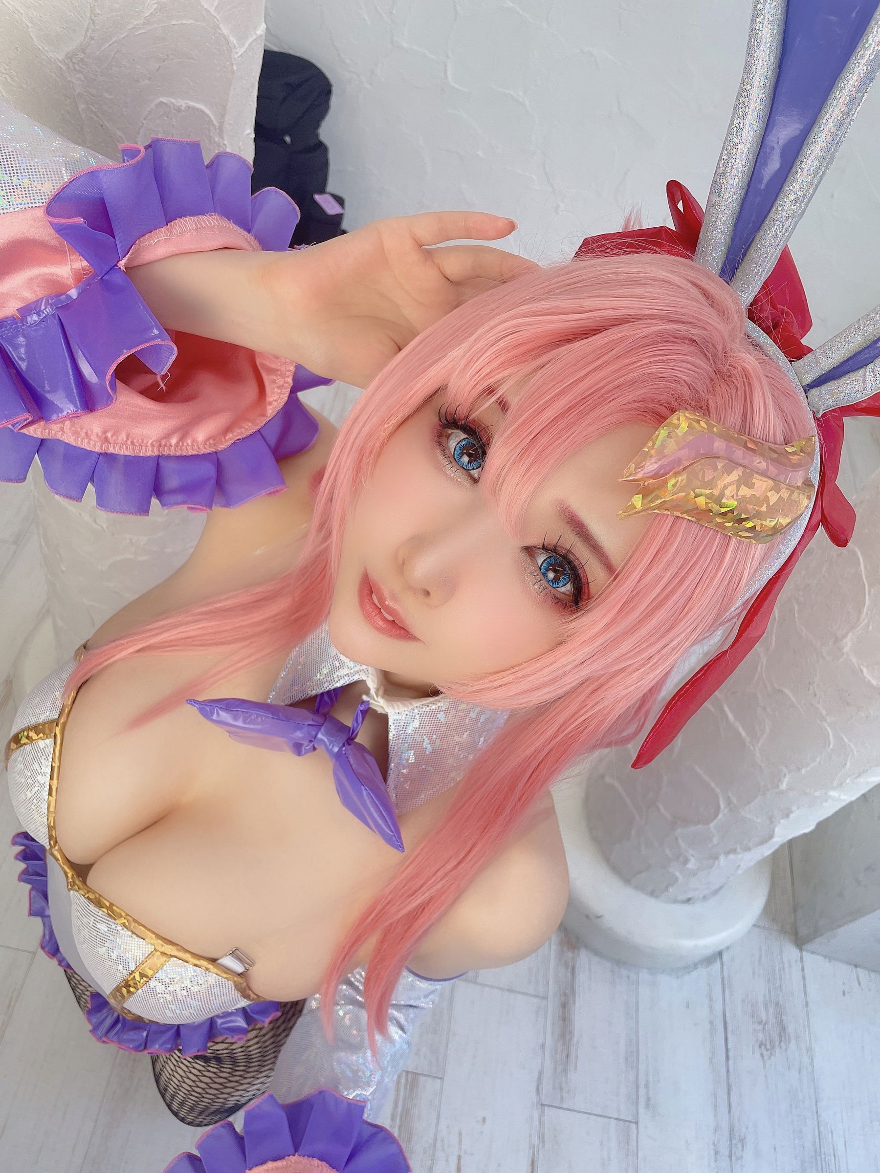 [Cosplay] [KURUPIKA] Reku Momoiro 桃色れく - Meer Campbell Quiet Night omake/(69P)