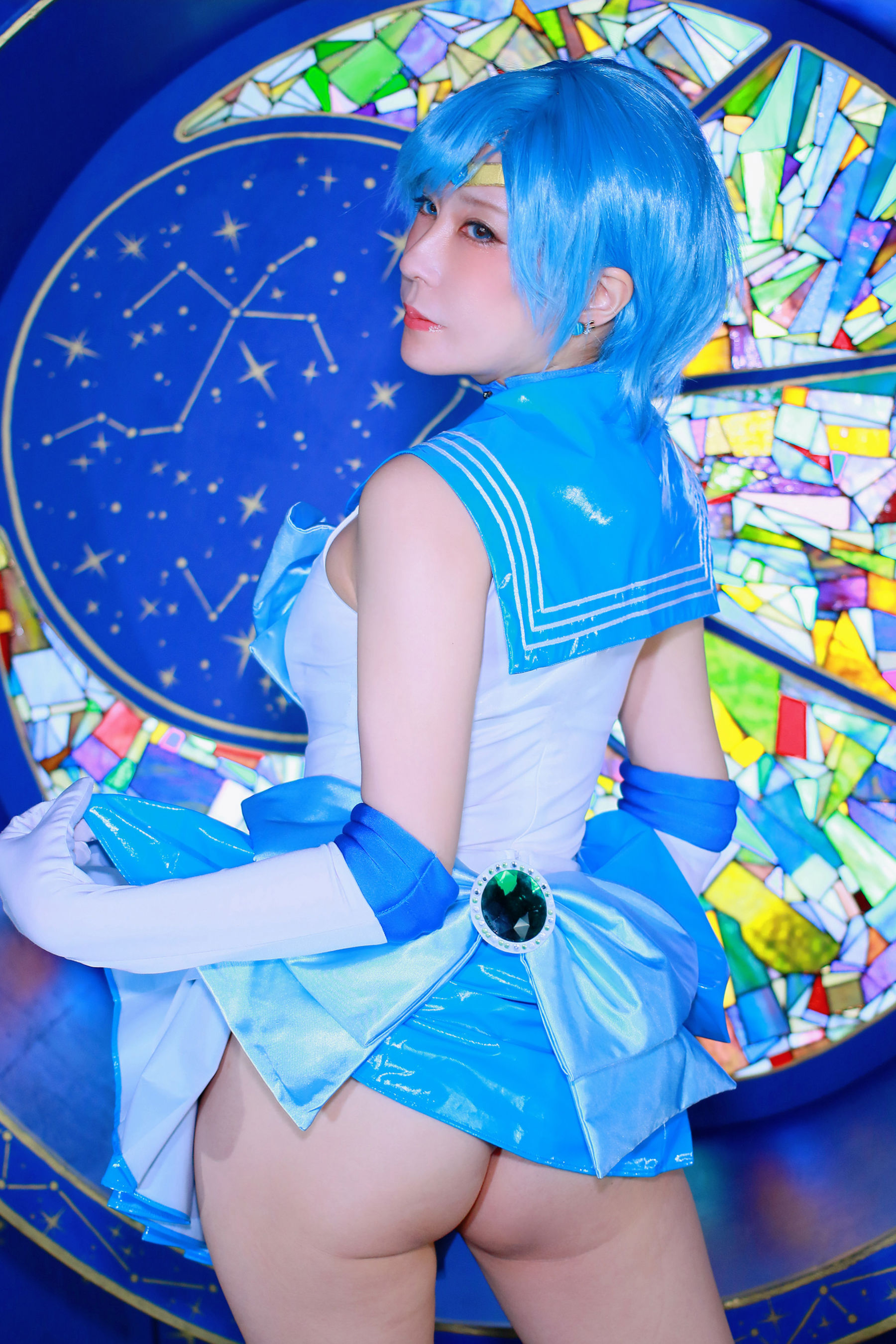 [Cosplay] [HERESY] Ringo Mitsuki 林檎蜜紀 - 僕専用セーラーマーキュリー/(141P)