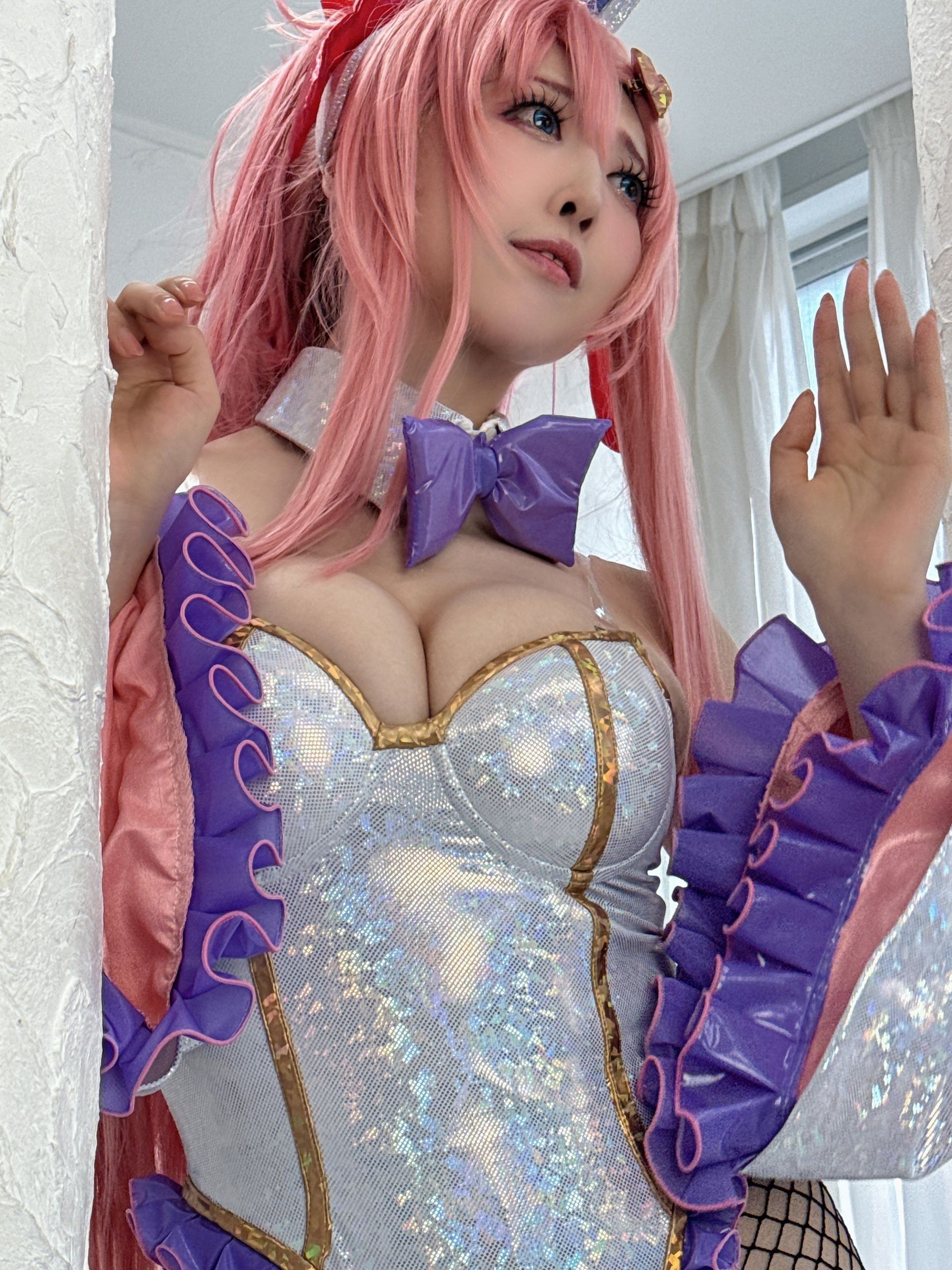 [Cosplay] [KURUPIKA] Reku Momoiro 桃色れく - Meer Campbell Quiet Night omake/(69P)