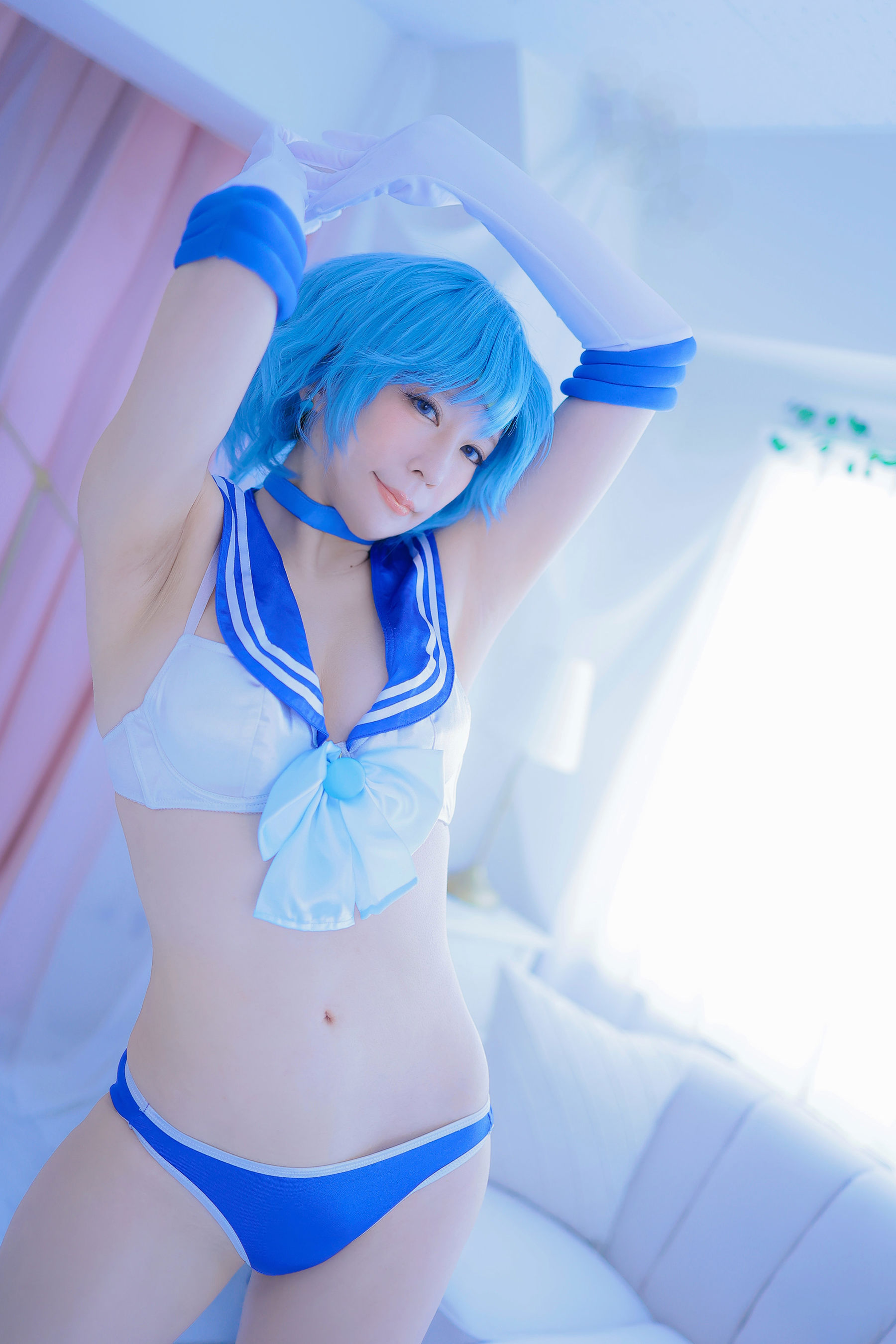 [Cosplay] [HERESY] Ringo Mitsuki 林檎蜜紀 - 僕専用セーラーマーキュリー/(141P)