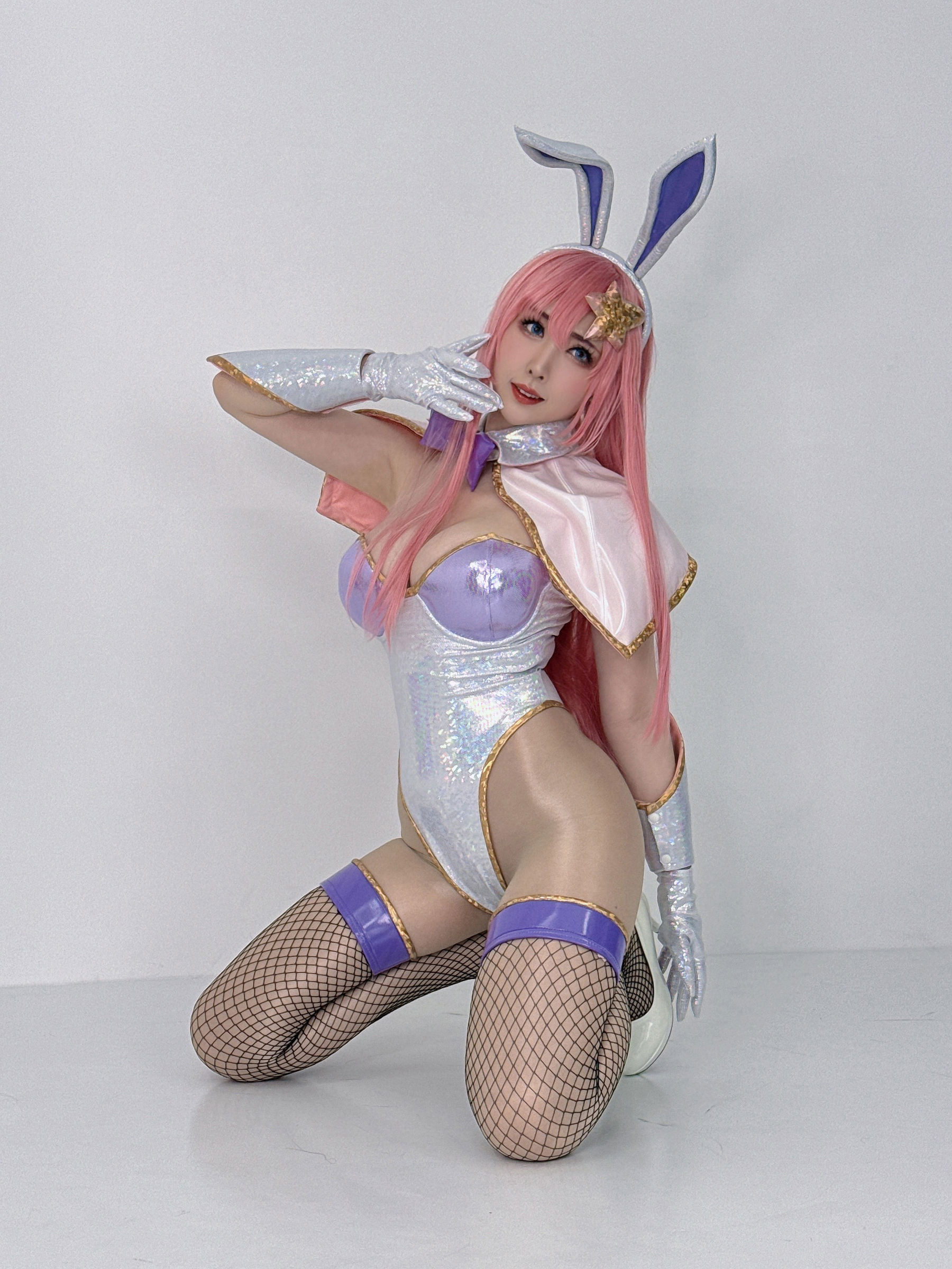 [Cosplay] [KURUPIKA] Reku Momoiro 桃色れく - Meer Campbell Quiet Night/(144P)