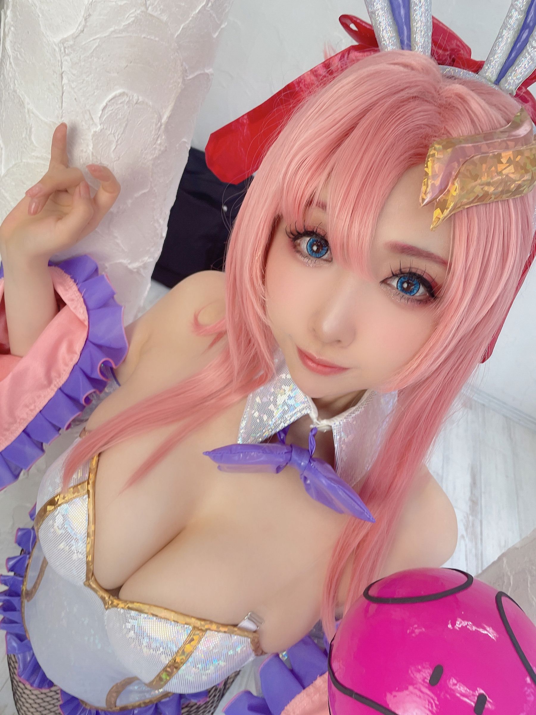 [Cosplay] [KURUPIKA] Reku Momoiro 桃色れく - Meer Campbell Quiet Night omake/(69P)