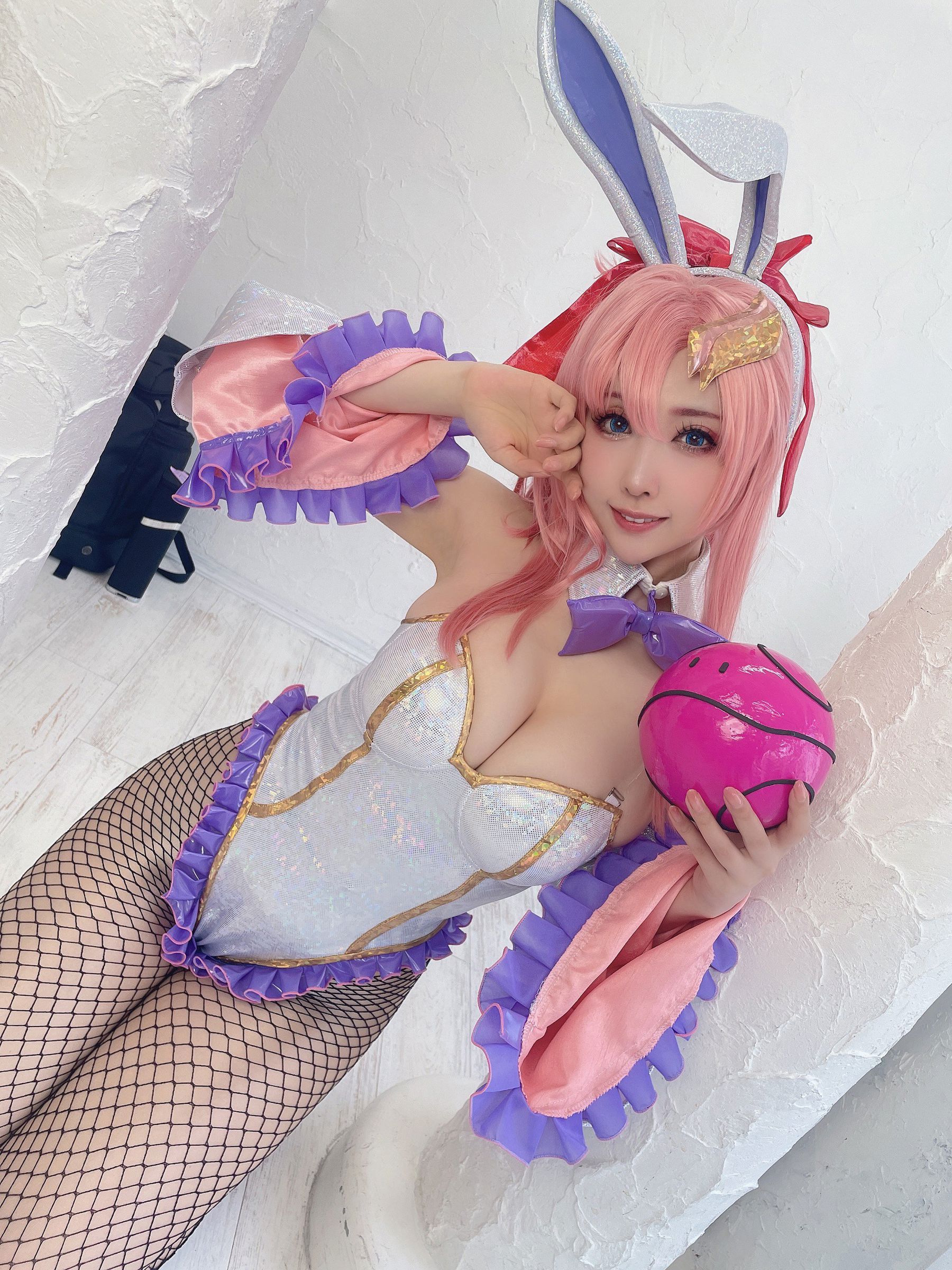 [Cosplay] [KURUPIKA] Reku Momoiro 桃色れく - Meer Campbell Quiet Night omake/(69P)