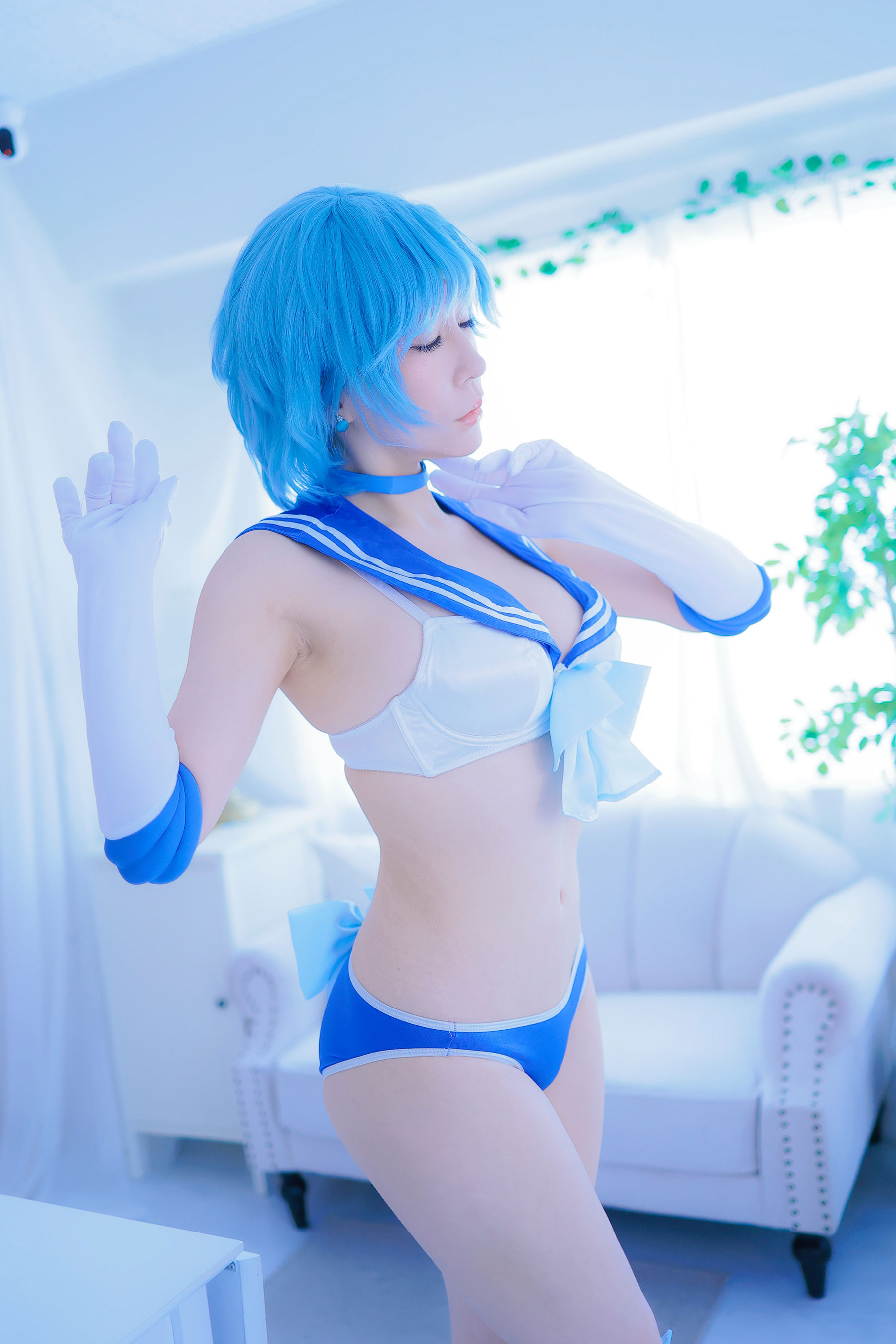[Cosplay] [HERESY] Ringo Mitsuki 林檎蜜紀 - 僕専用セーラーマーキュリー/(141P)