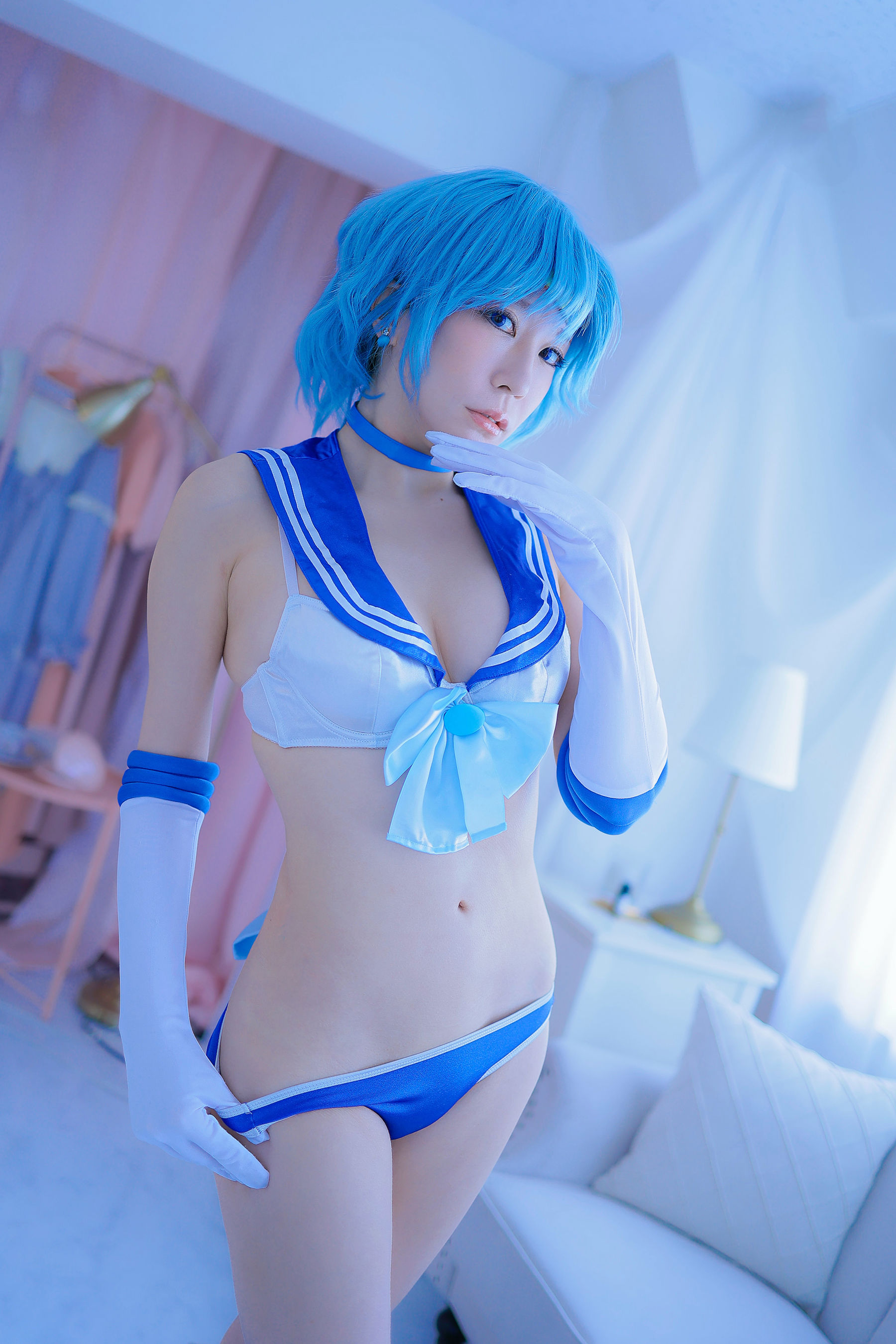 [Cosplay] [HERESY] Ringo Mitsuki 林檎蜜紀 - 僕専用セーラーマーキュリー/(141P)