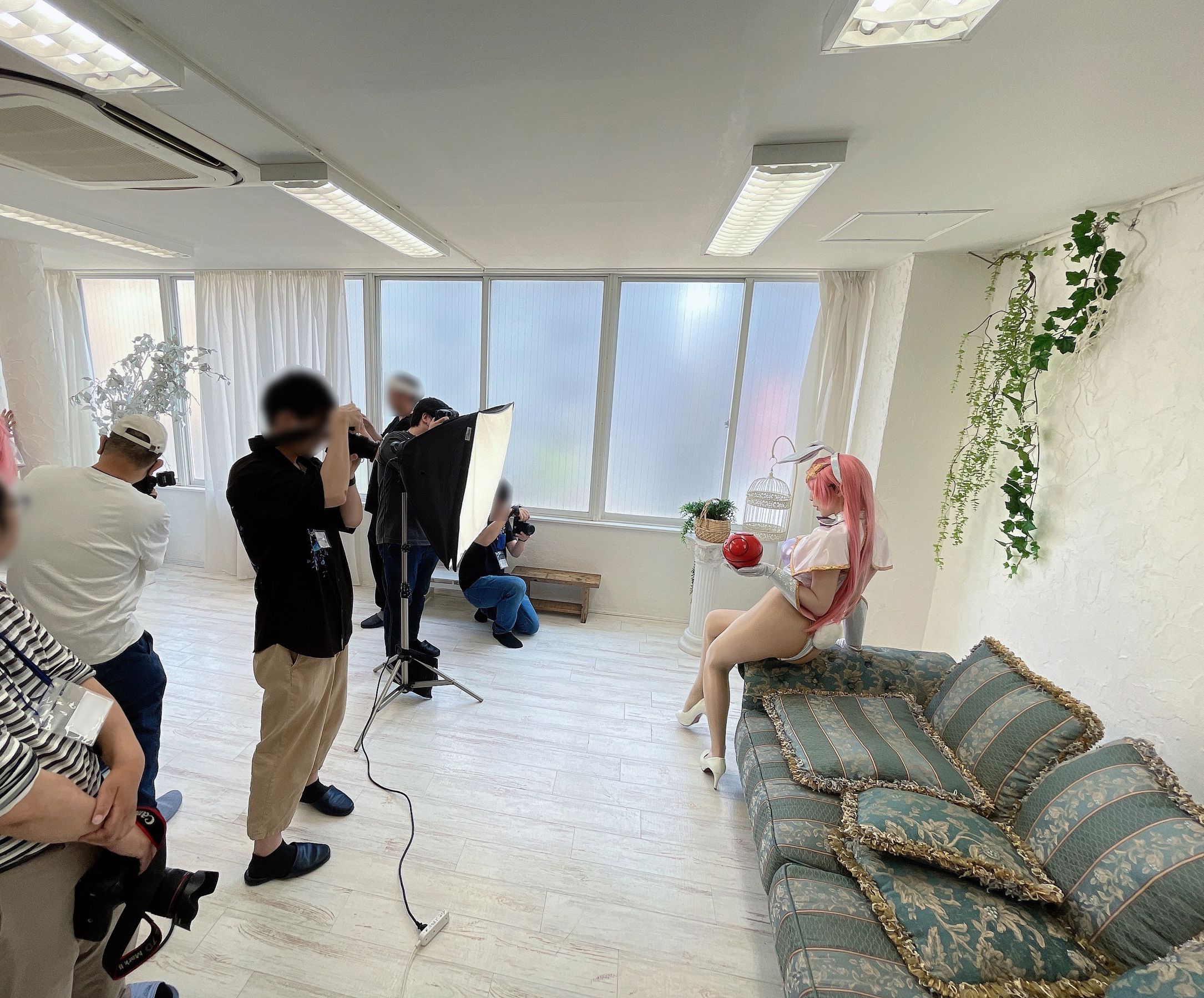 [Cosplay] [KURUPIKA] Reku Momoiro 桃色れく - Meer Campbell Quiet Night omake/(69P)