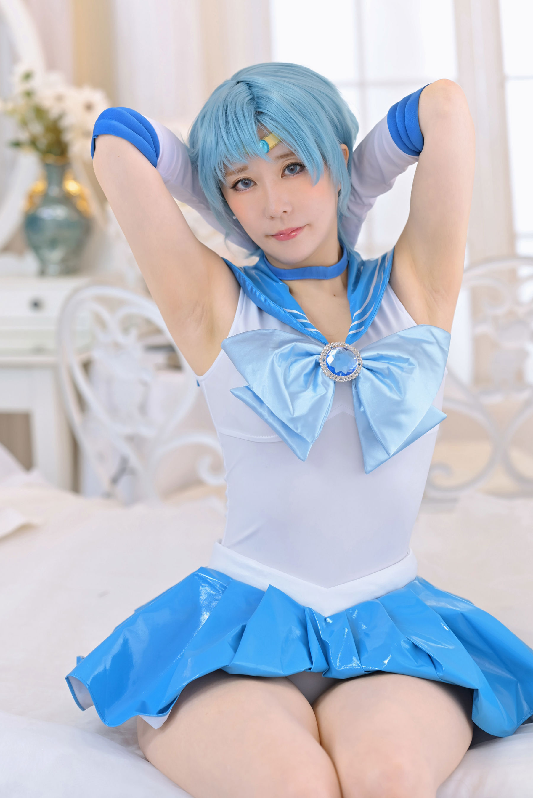 [Cosplay] [HERESY] Ringo Mitsuki 林檎蜜紀 - 僕専用セーラーマーキュリー/(141P)